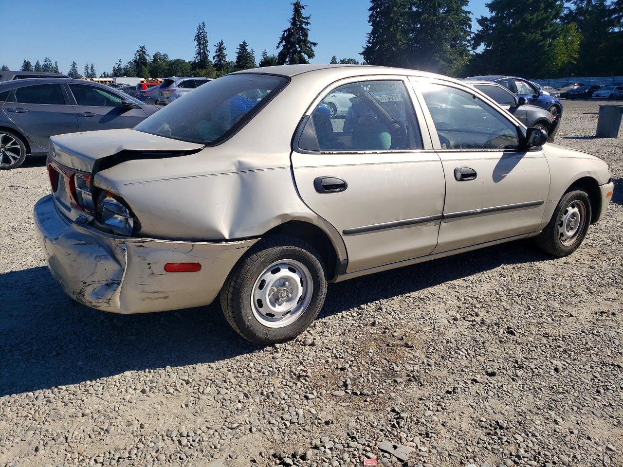 1995 Mazda Protege Dx Tan vin: JM1BA1412S0110758