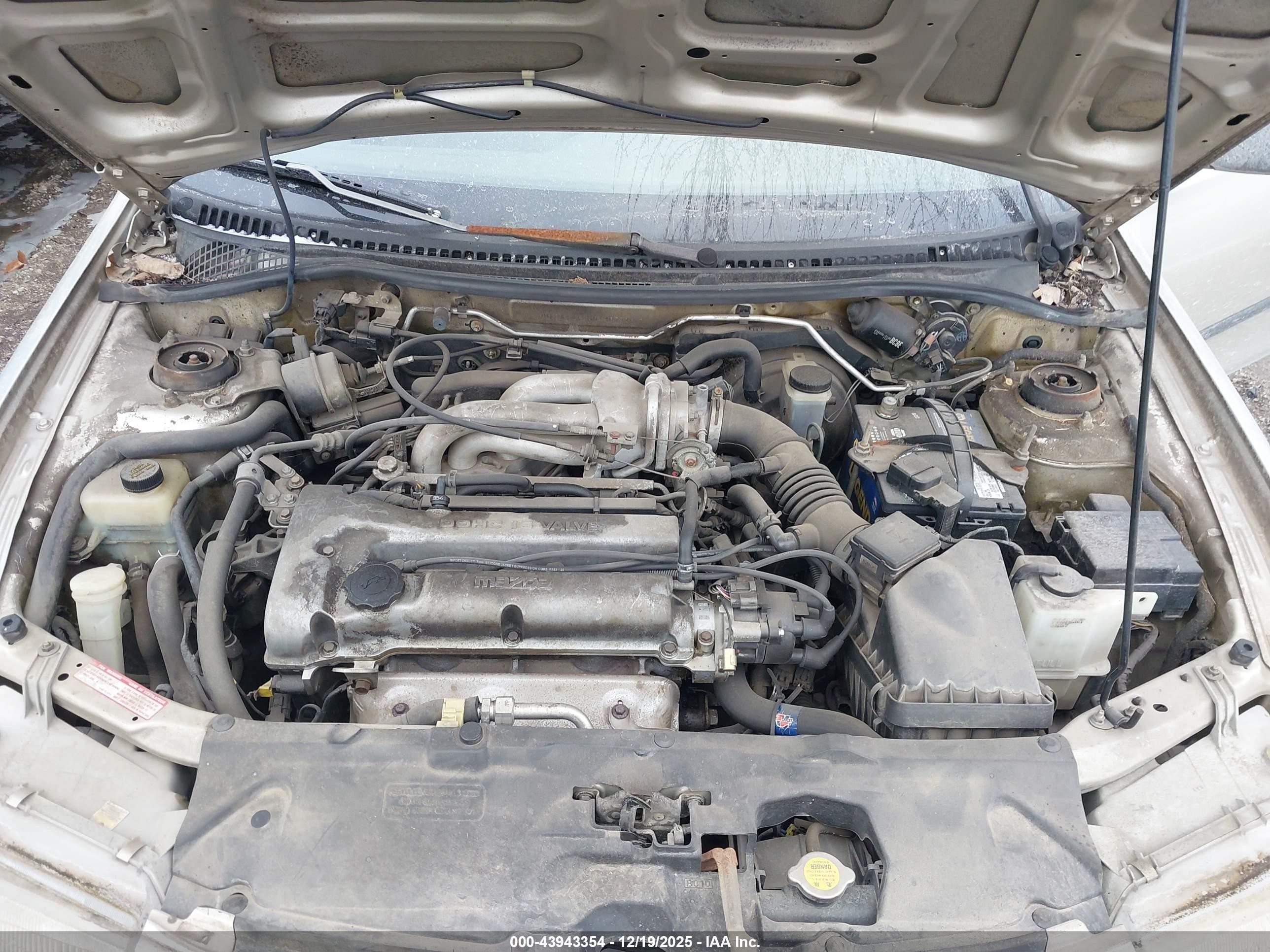 1995 Mazda Protege Dx/lx Tan vin: JM1BA1412S0146711