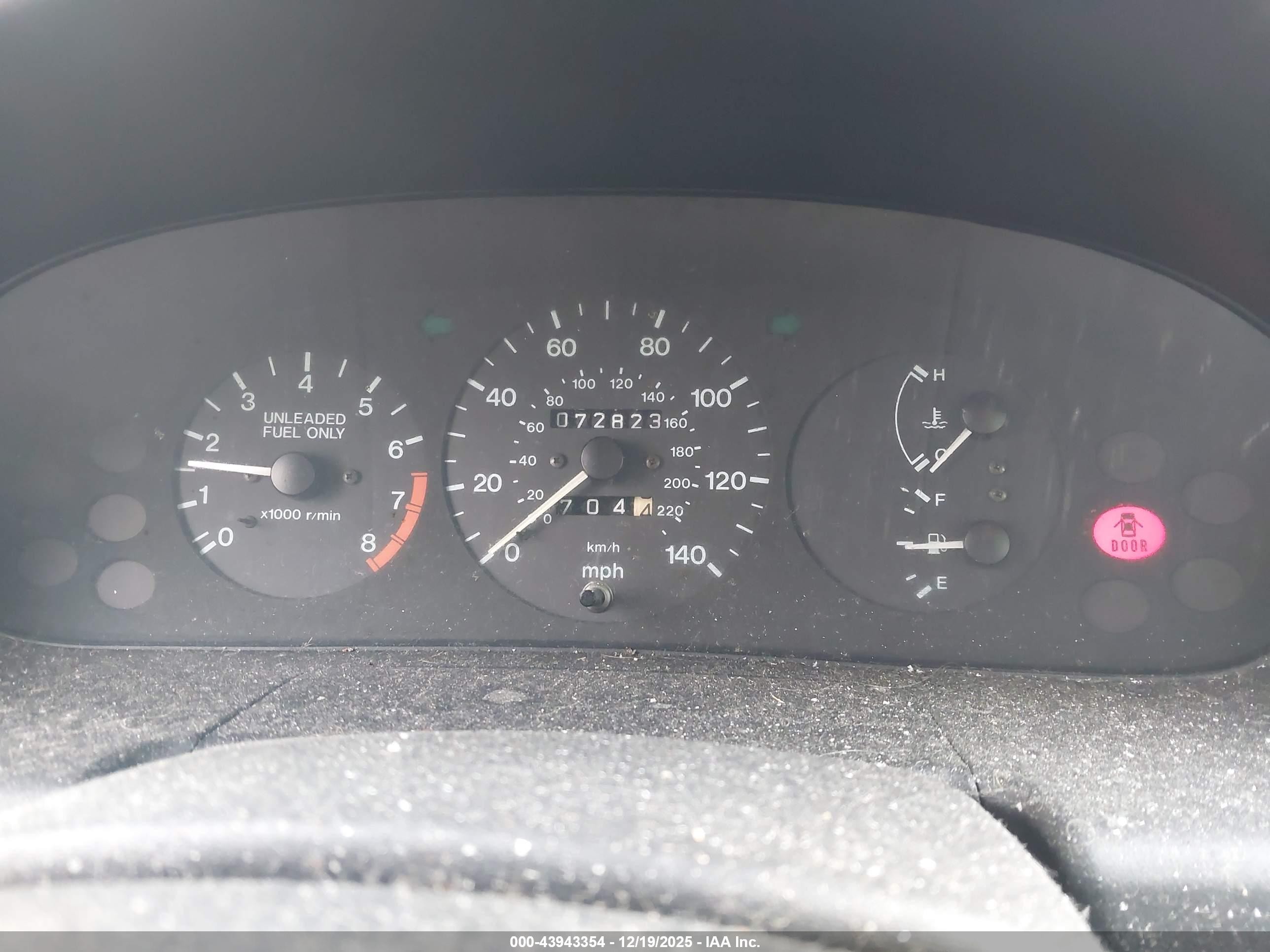 1995 Mazda Protege Dx/lx Tan vin: JM1BA1412S0146711