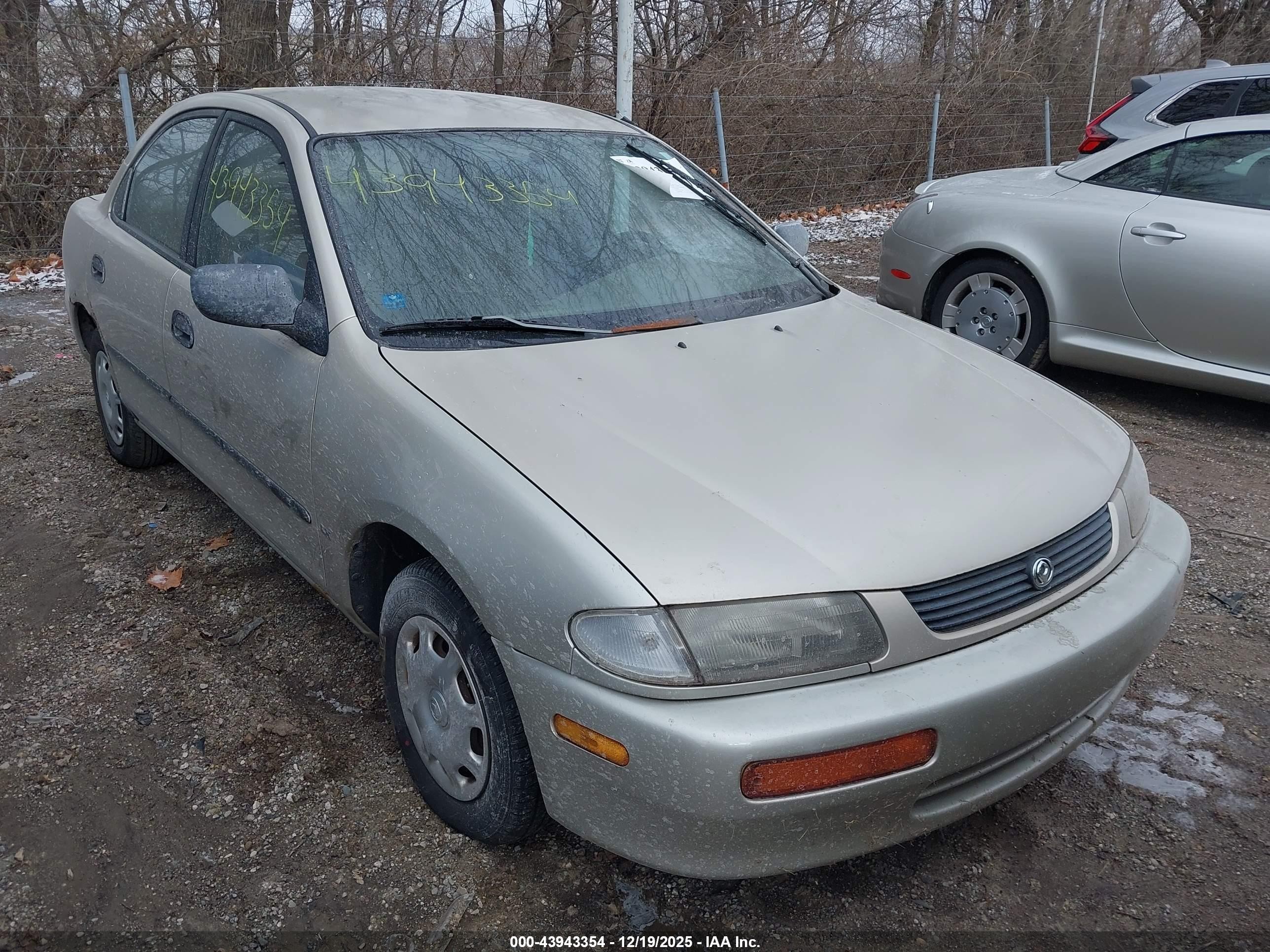 1995 Mazda Protege Dx/lx Tan vin: JM1BA1412S0146711