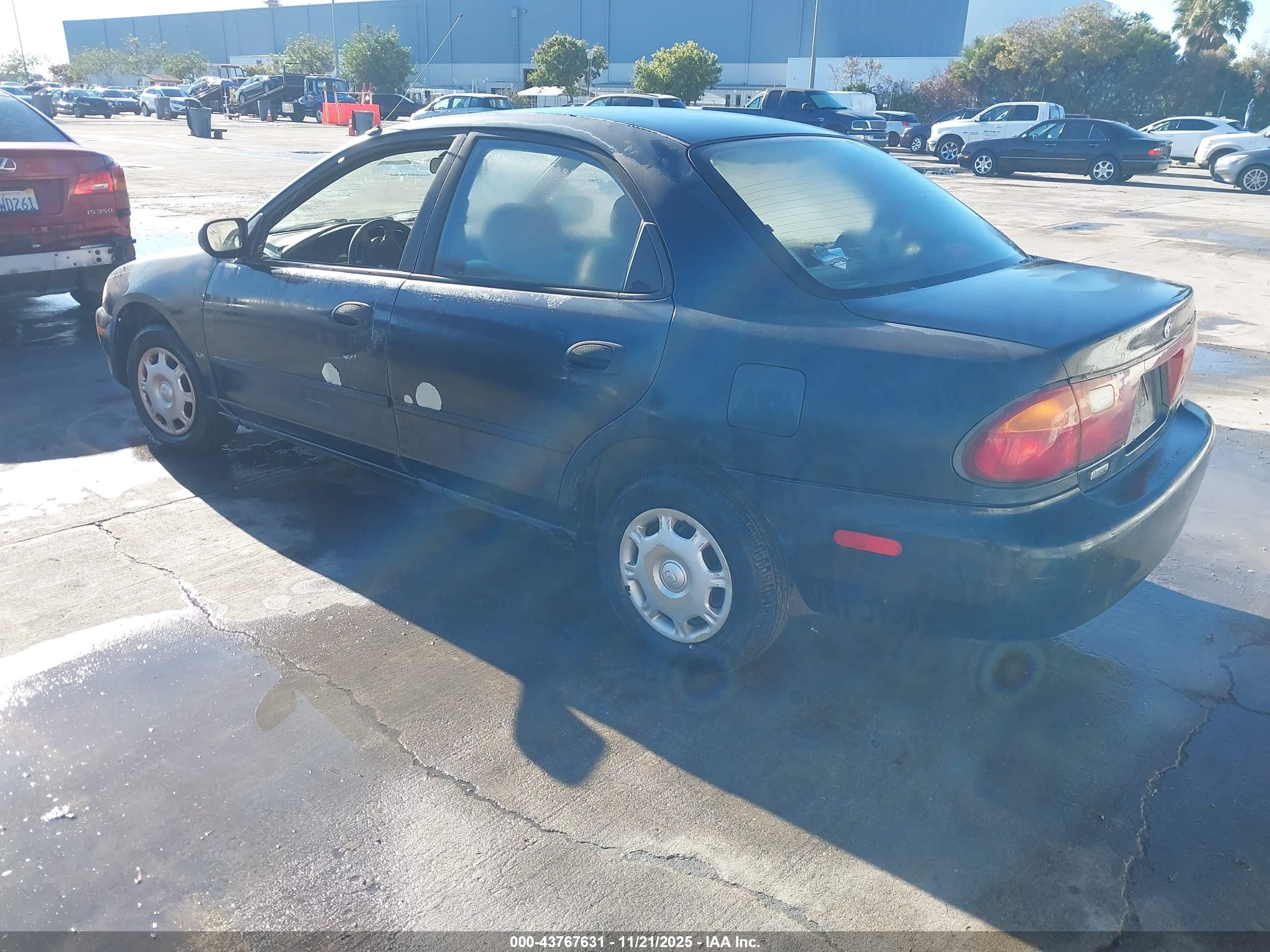 1995 Mazda Protege Dx/lx Green vin: JM1BA1413S0152694