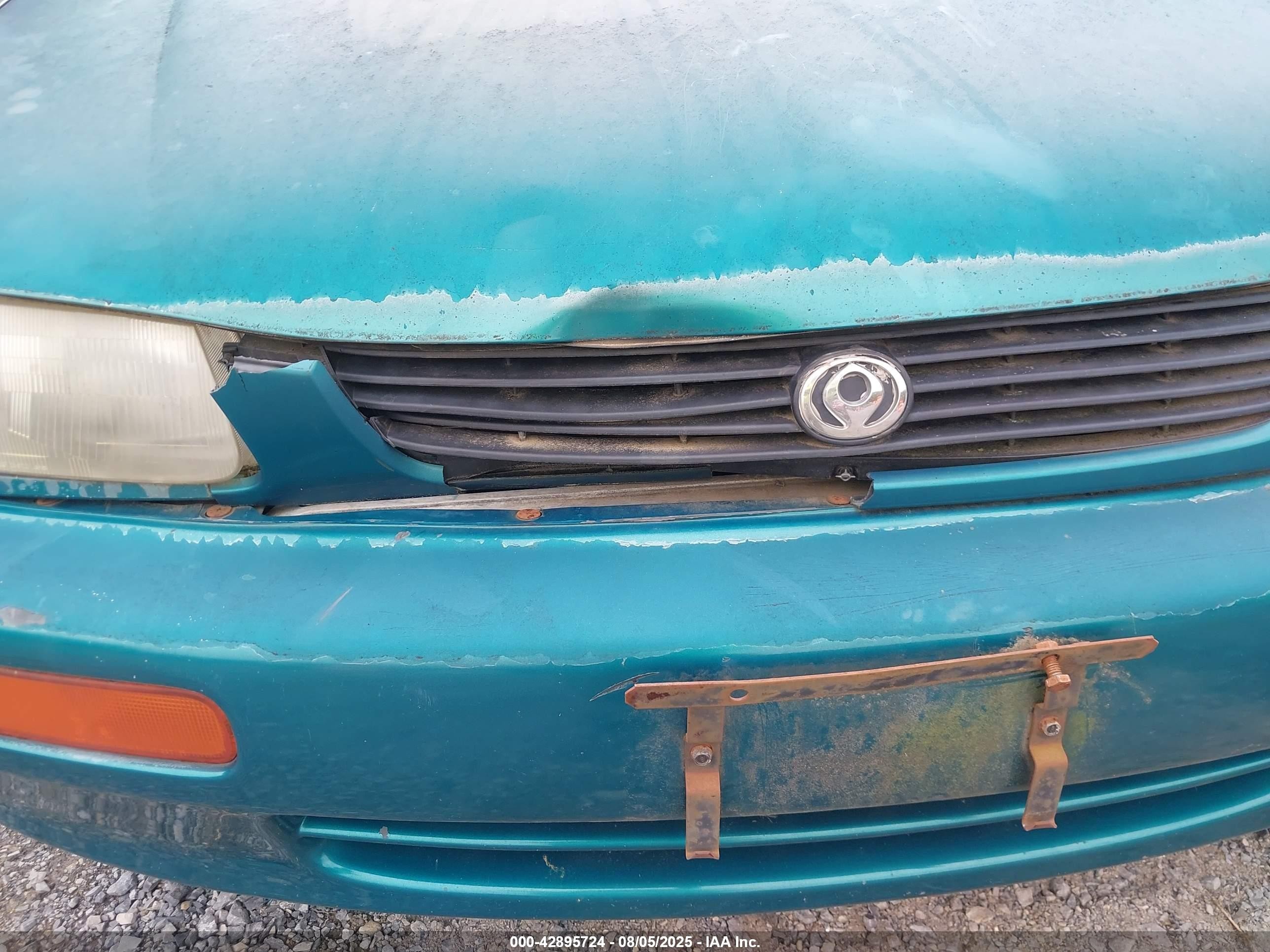 1995 Mazda Protege Dx/lx Green vin: JM1BA1415S0181226