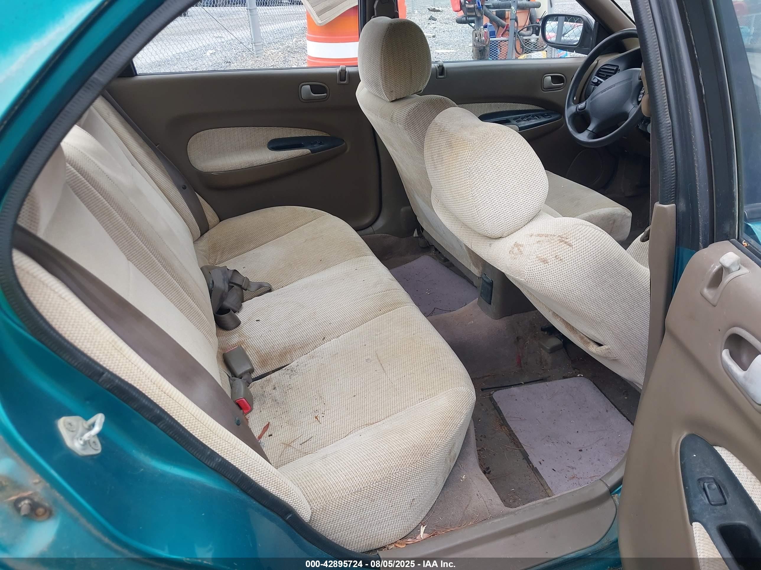 1995 Mazda Protege Dx/lx Green vin: JM1BA1415S0181226