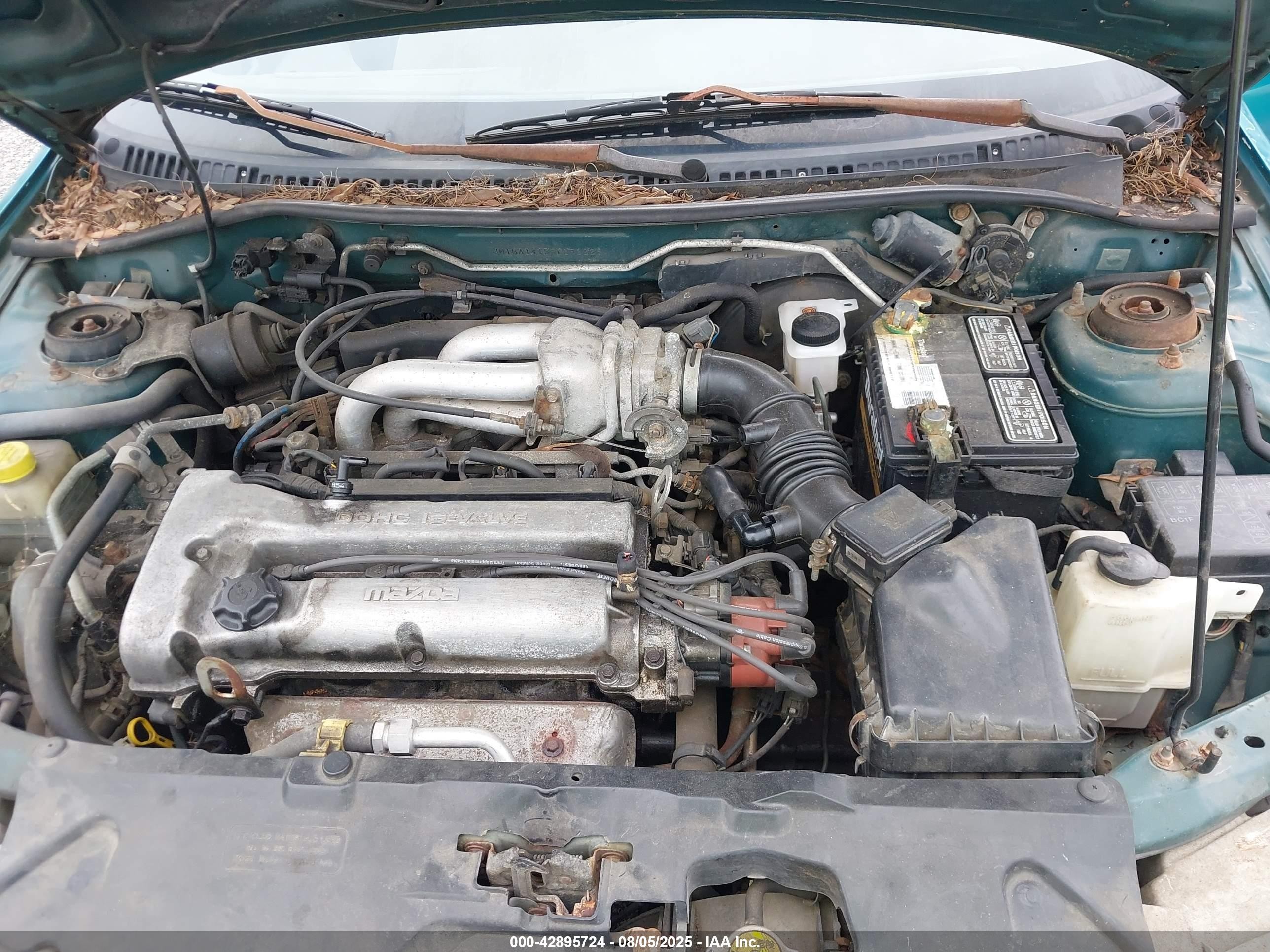 1995 Mazda Protege Dx/lx Green vin: JM1BA1415S0181226
