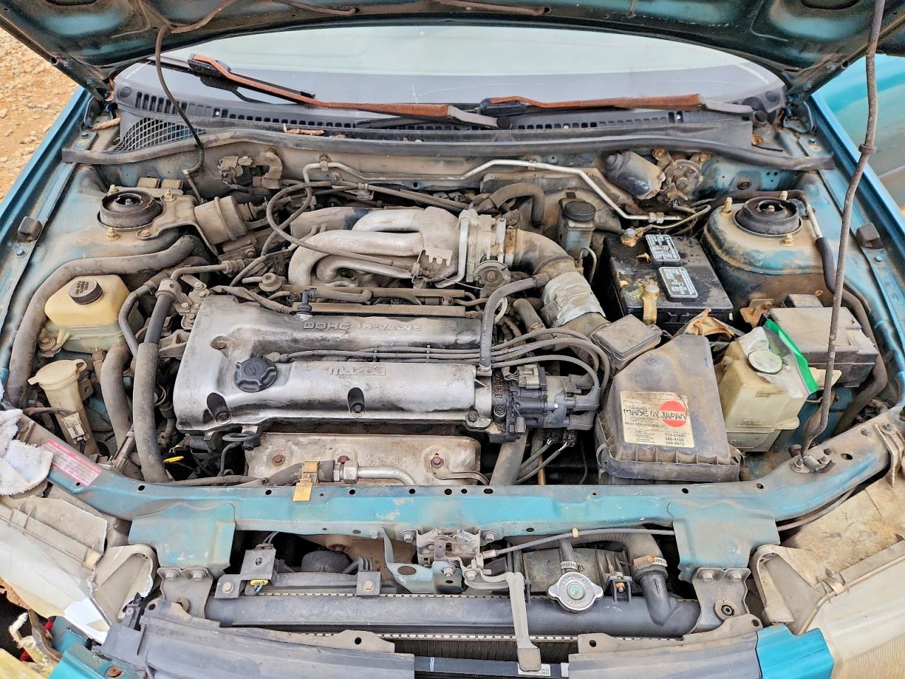 1995 Mazda Protege Dx Green vin: JM1BA1418S0128861