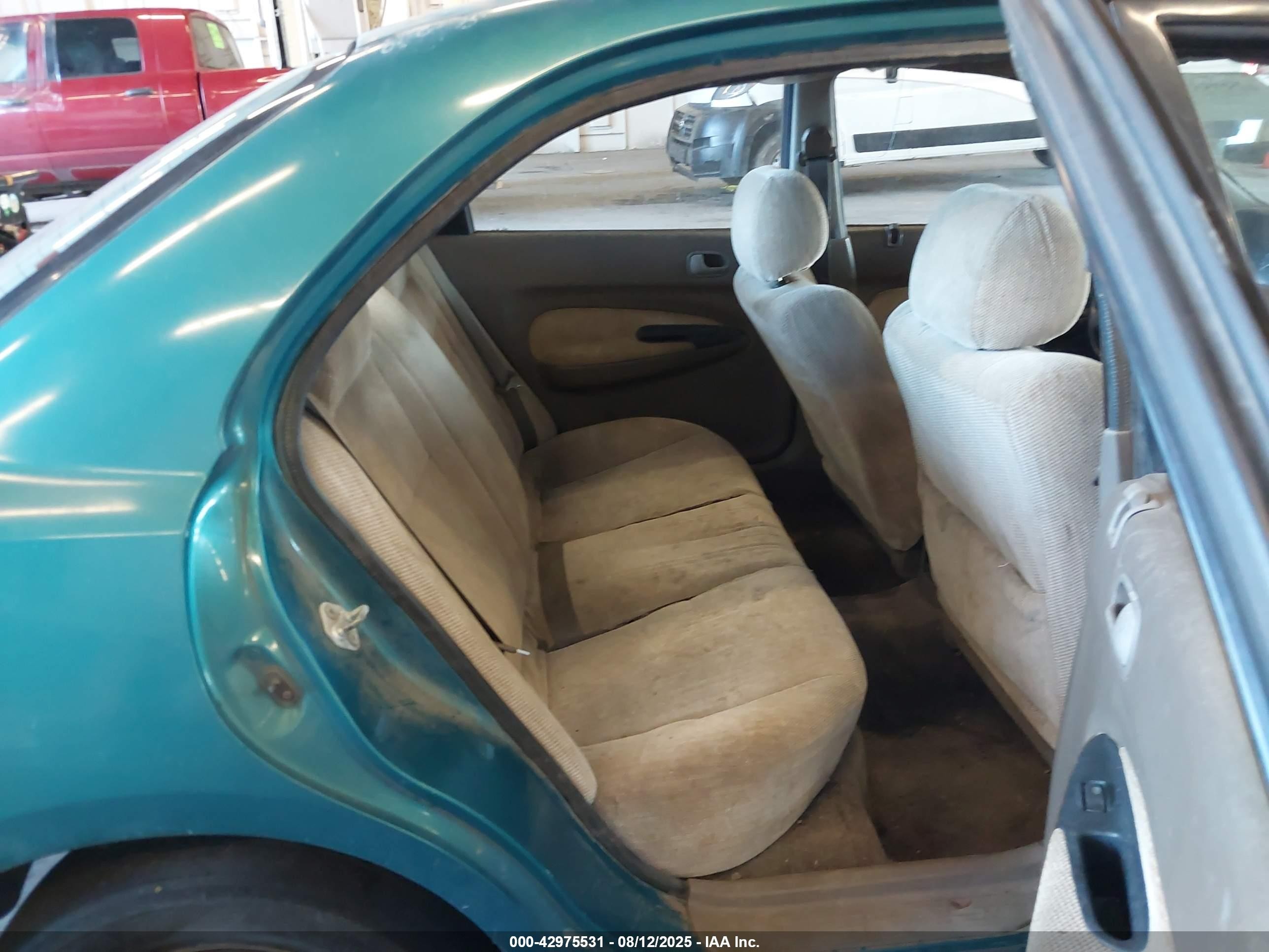 1995 Mazda Protege Dx/lx Green vin: JM1BA141XS0105484