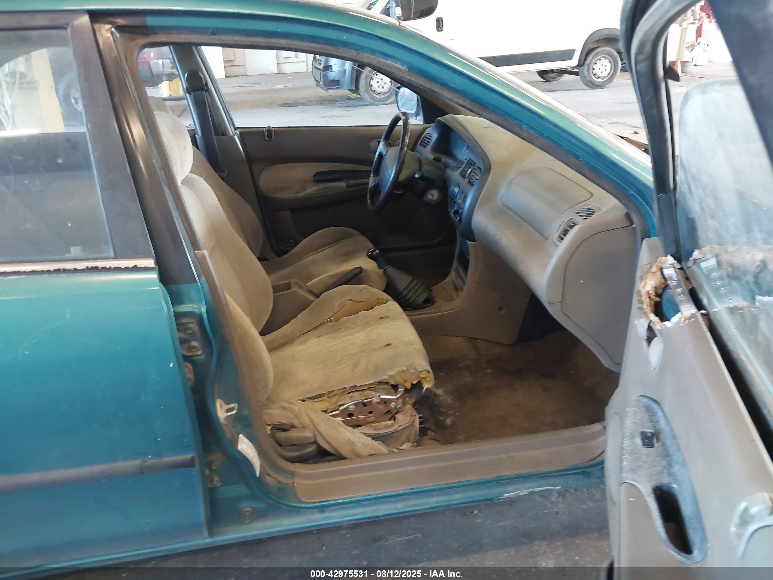 1995 Mazda Protege Dx/lx Green vin: JM1BA141XS0105484