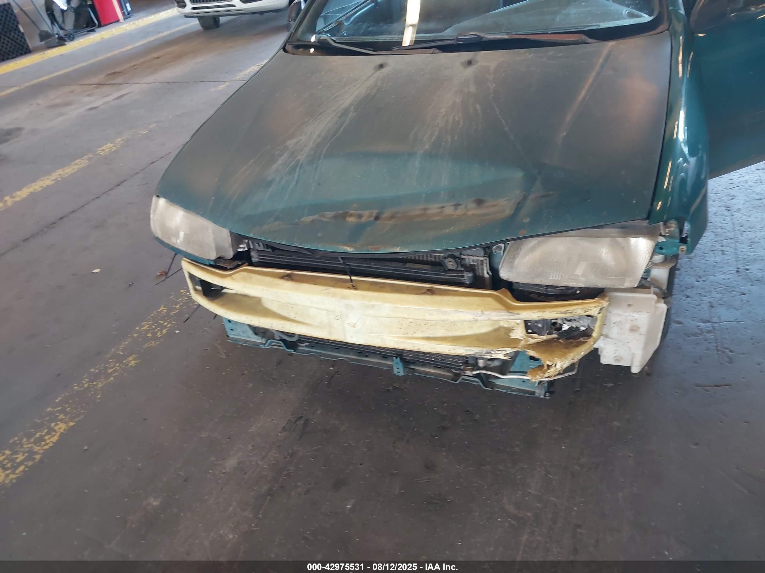 1995 Mazda Protege Dx/lx Green vin: JM1BA141XS0105484