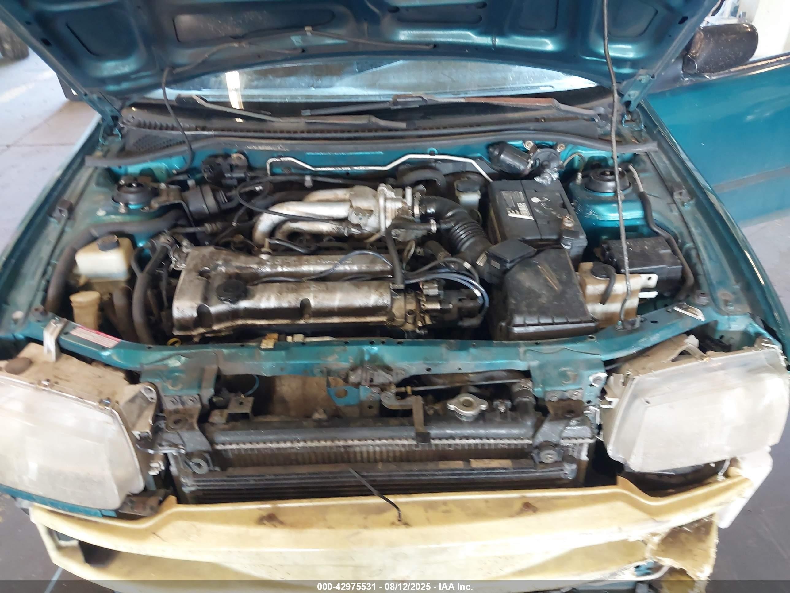 1995 Mazda Protege Dx/lx Green vin: JM1BA141XS0105484