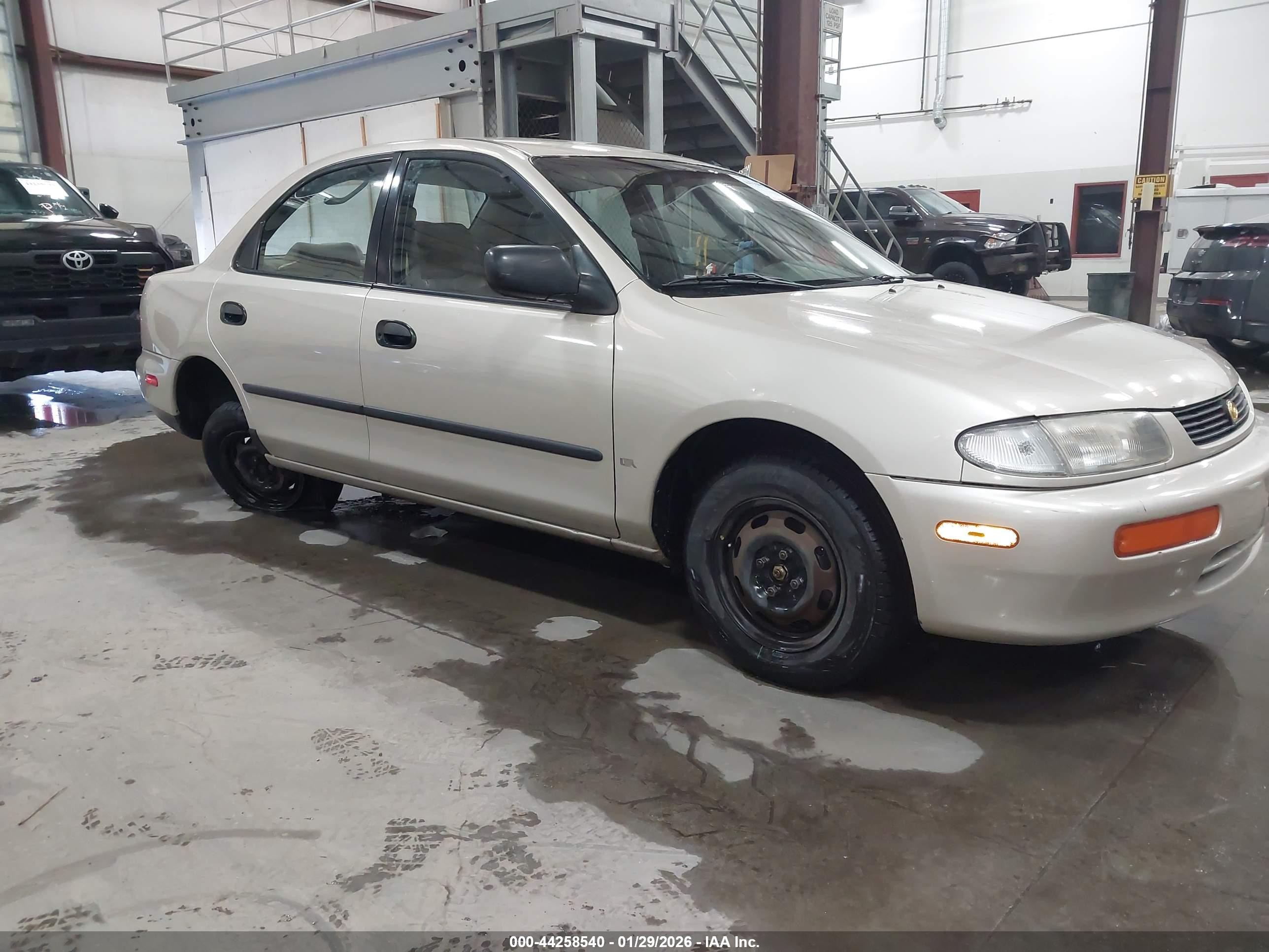 1996 Mazda Protege Dx/lx/es Beige vin: JM1BB1411T0334828