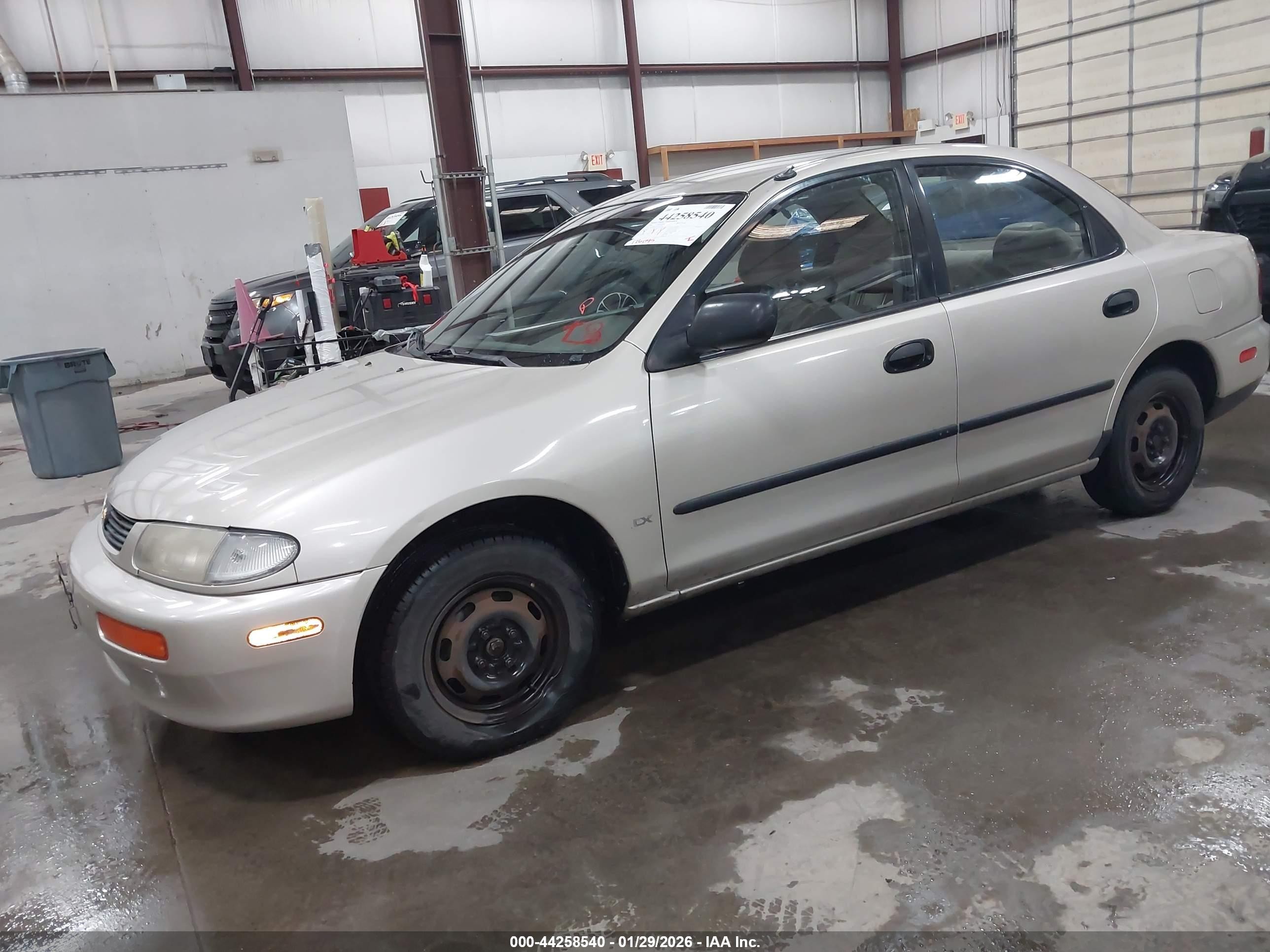 1996 Mazda Protege Dx/lx/es Beige vin: JM1BB1411T0334828