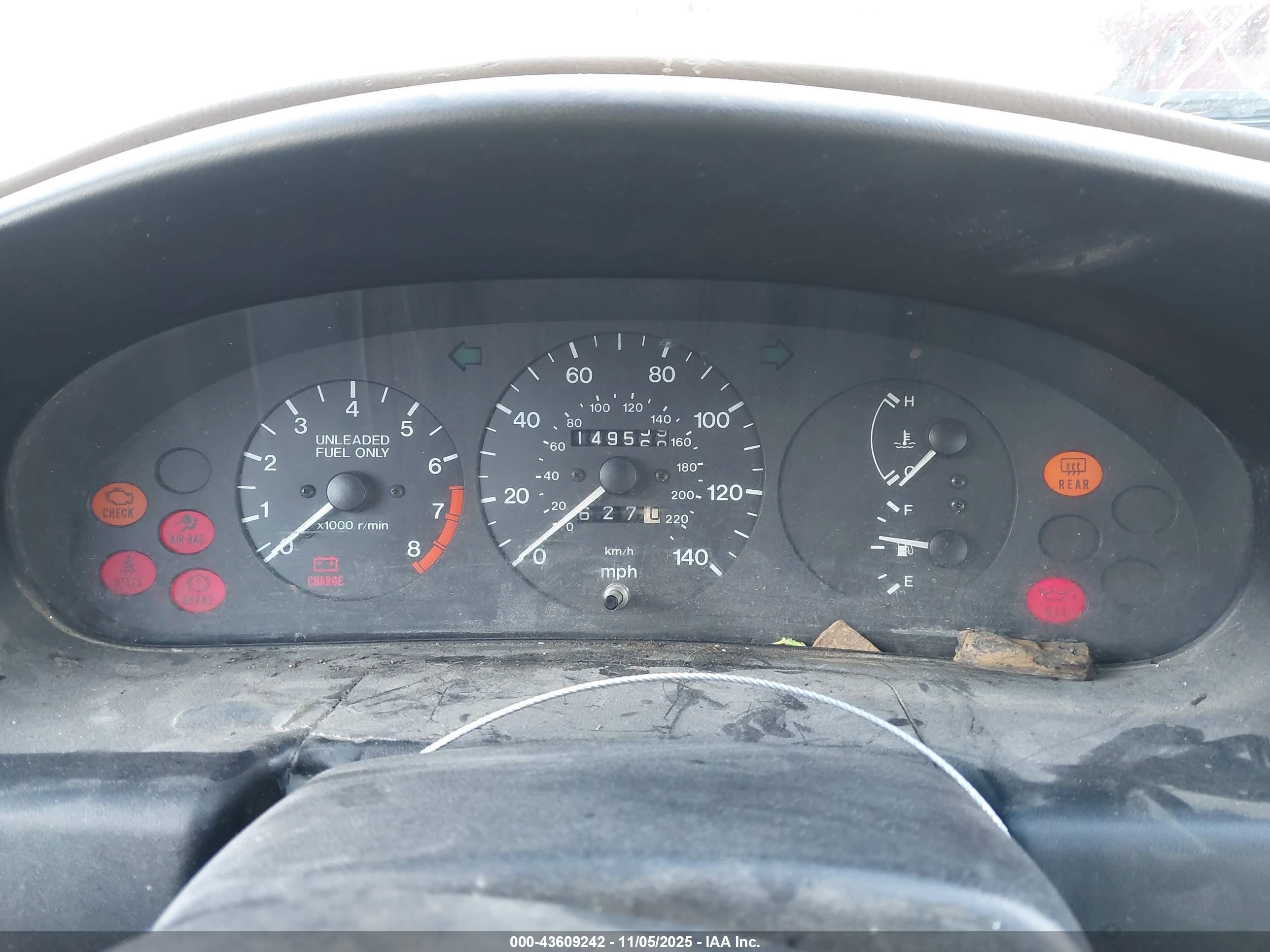 1996 Mazda Protege Dx/lx/es Золотой vin: JM1BB1413T0342560