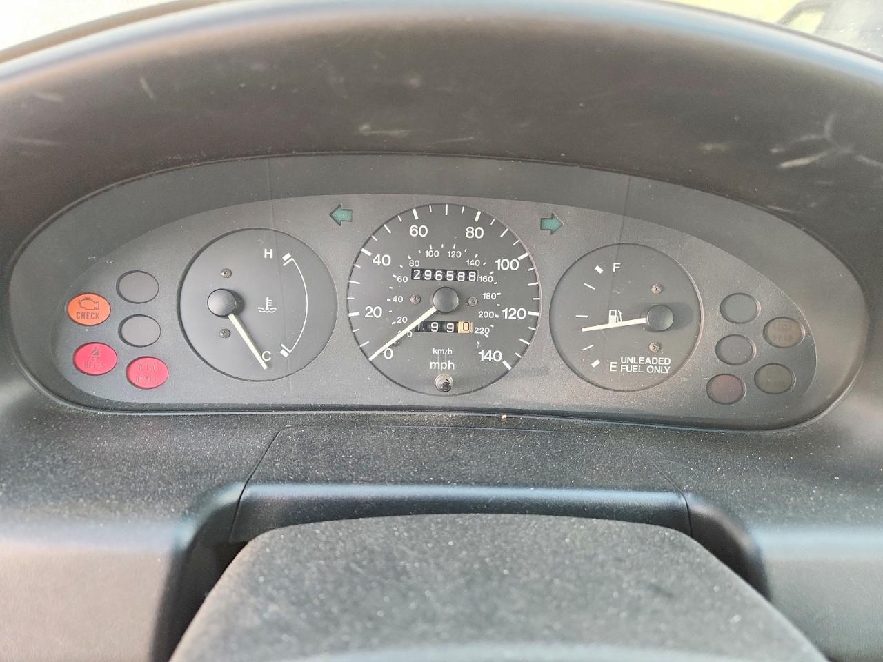 1996 Mazda Protege Dx Blue vin: JM1BB1415T0327980