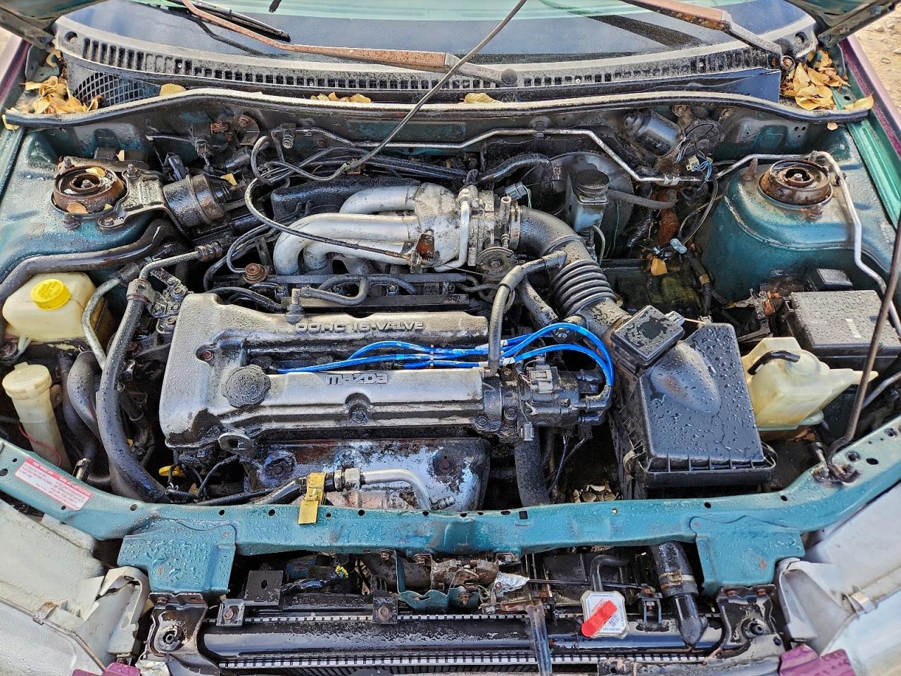 1996 Mazda Protege Dx Purple vin: JM1BB1415T0330877