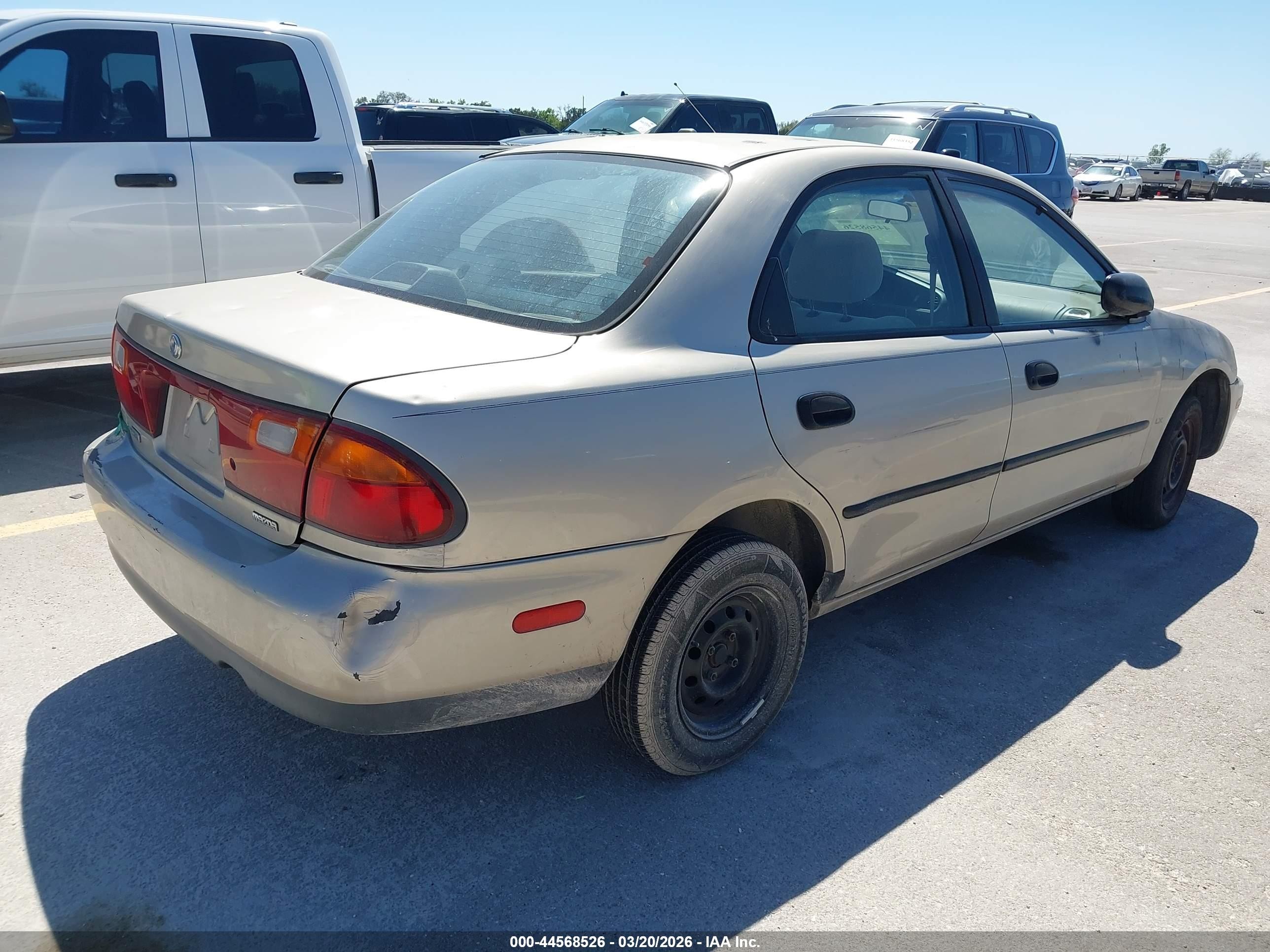 1996 Mazda Protege Dx/lx/es Коричневый vin: JM1BB1417T0330296