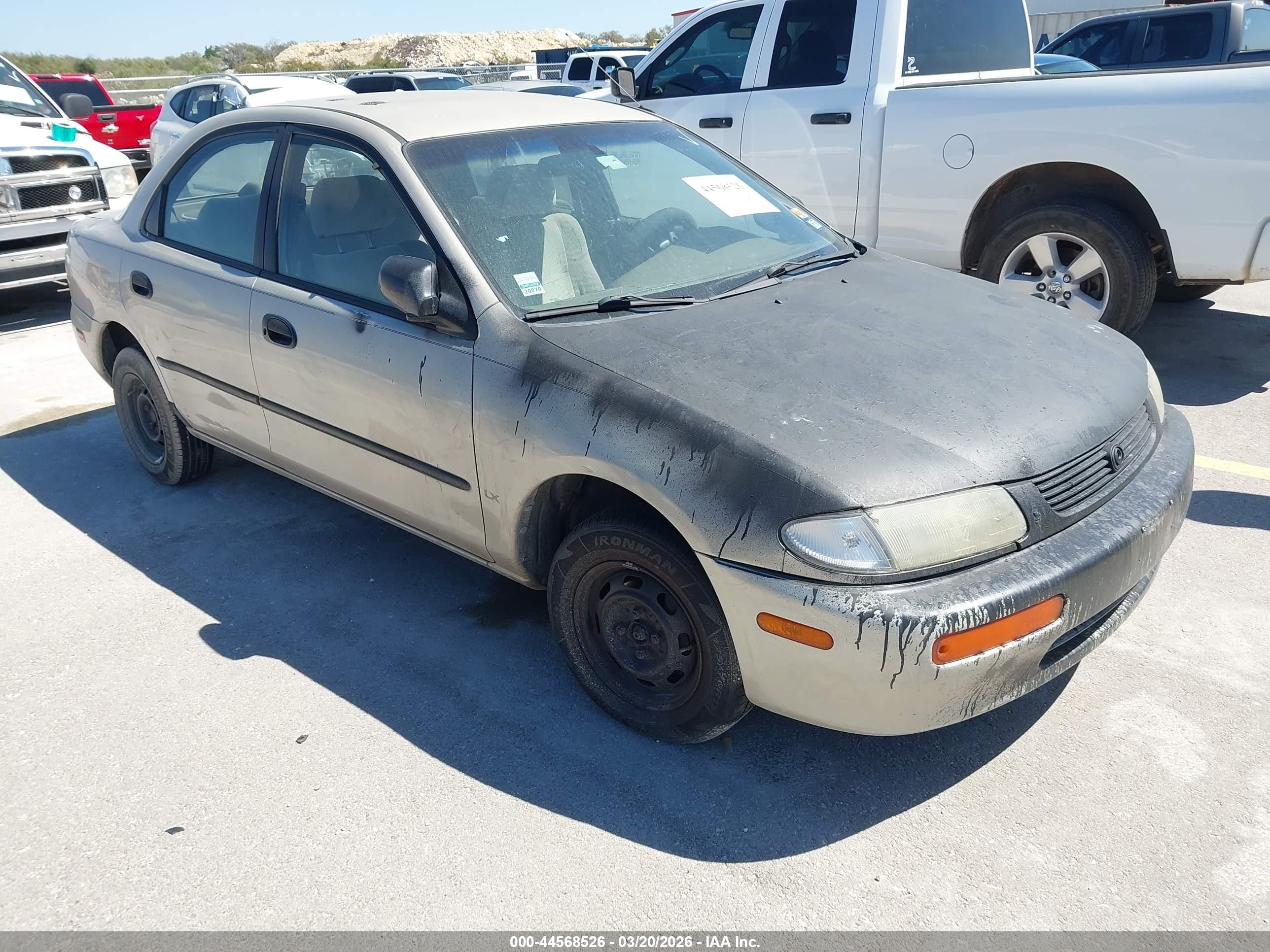 1996 Mazda Protege Dx/lx/es Brown vin: JM1BB1417T0330296