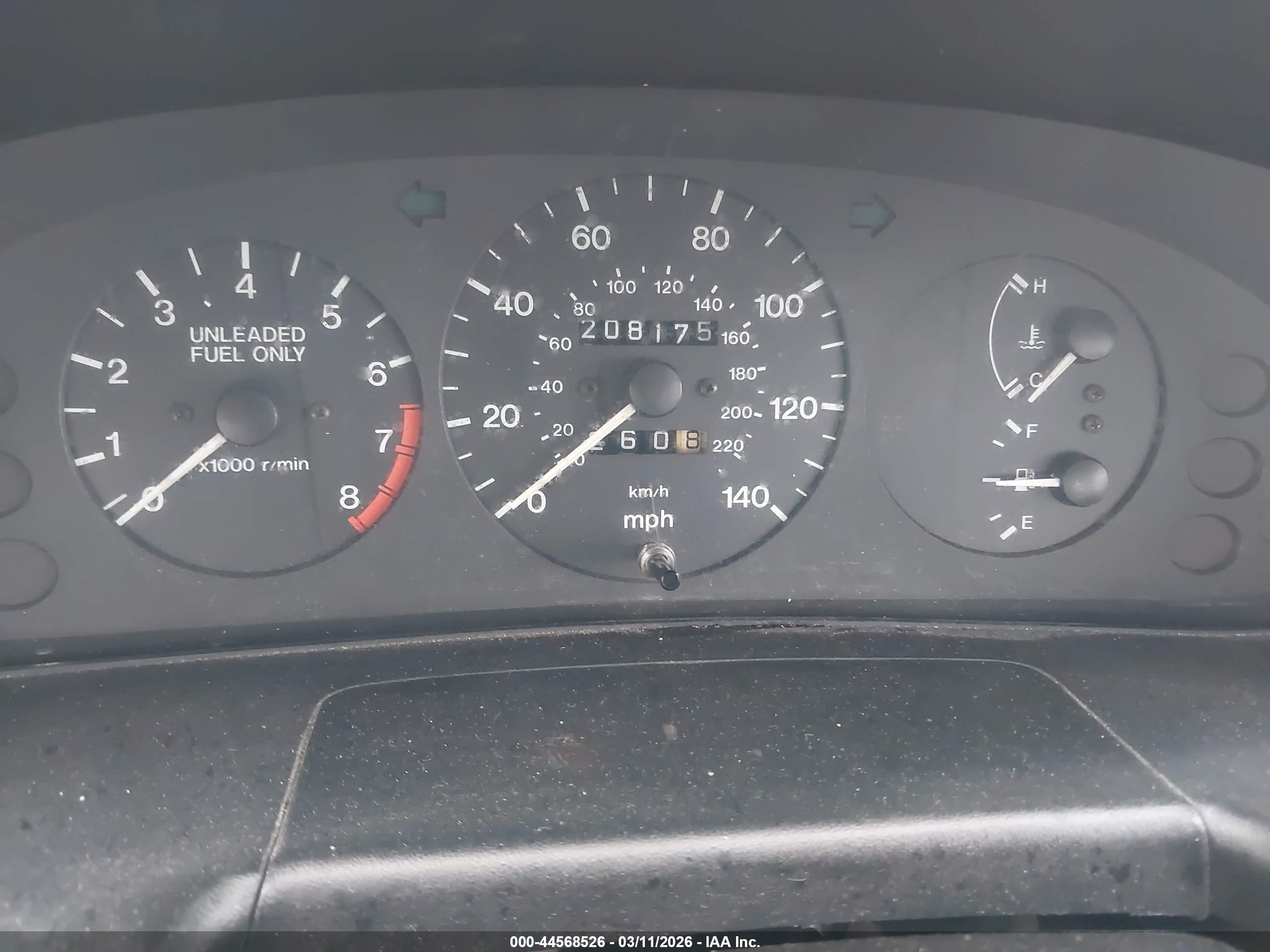 1996 Mazda Protege Dx/lx/es Коричневый vin: JM1BB1417T0330296