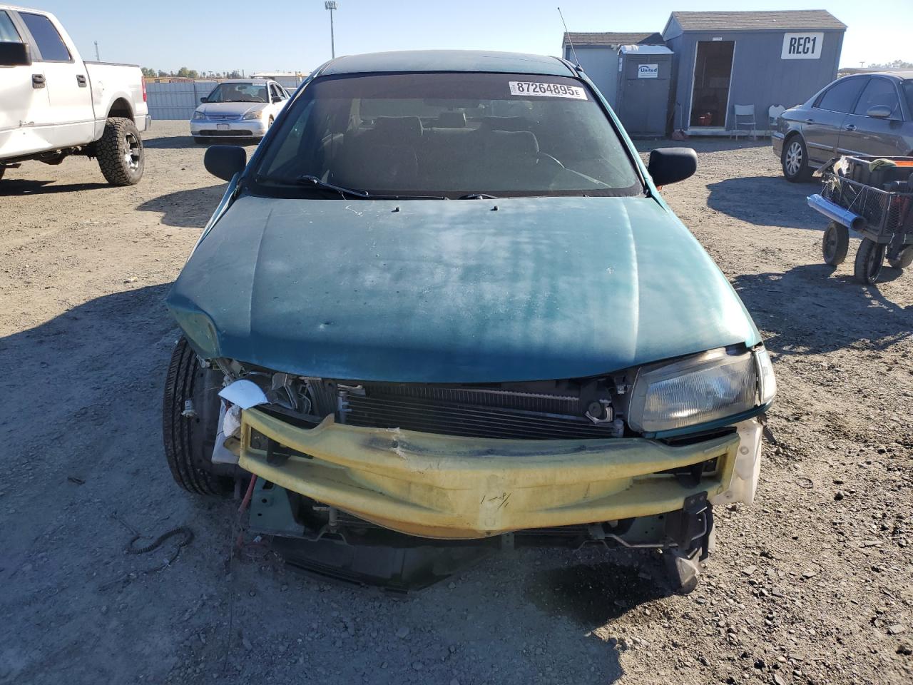 1996 Mazda Protege Dx Green vin: JM1BB1417T0332534