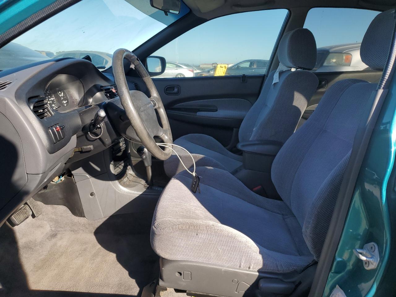 1996 Mazda Protege Dx Green vin: JM1BB1417T0332534