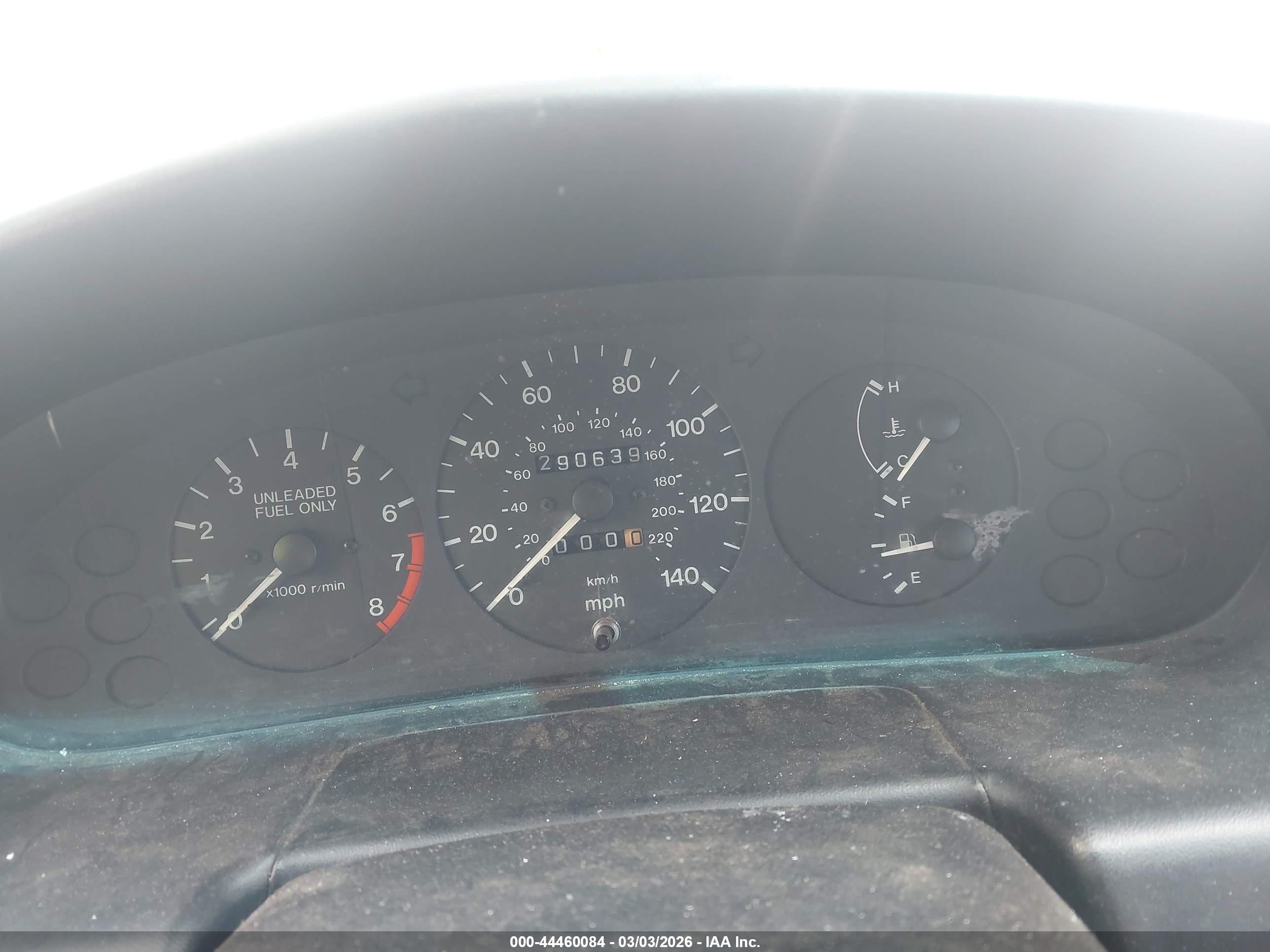 1996 Mazda Protege Dx/lx/es Dark Blue vin: JM1BB141XT0347643