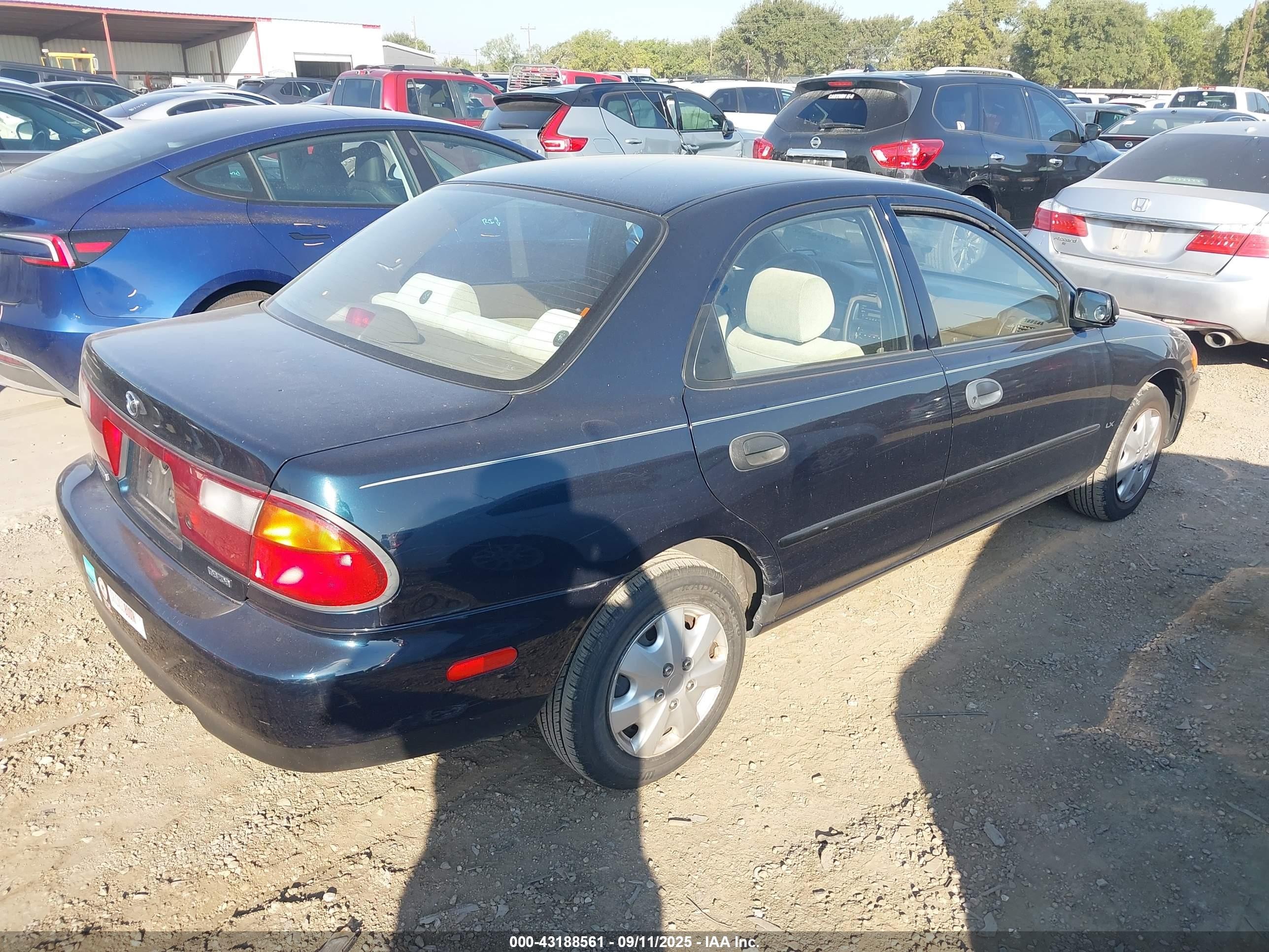 1998 Mazda Protege Dx/lx Синий vin: JM1BC1410W0231000