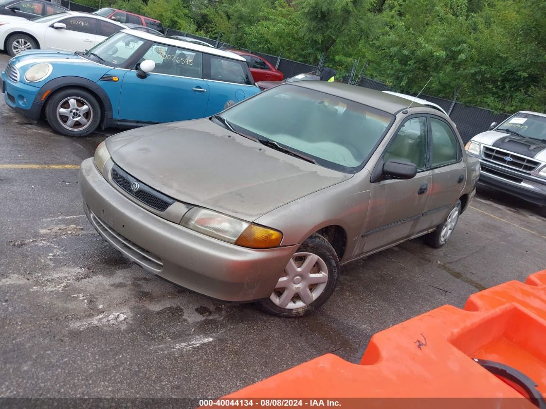 1997 Mazda Protege Dx/lx Brown vin: JM1BC1416V0159945