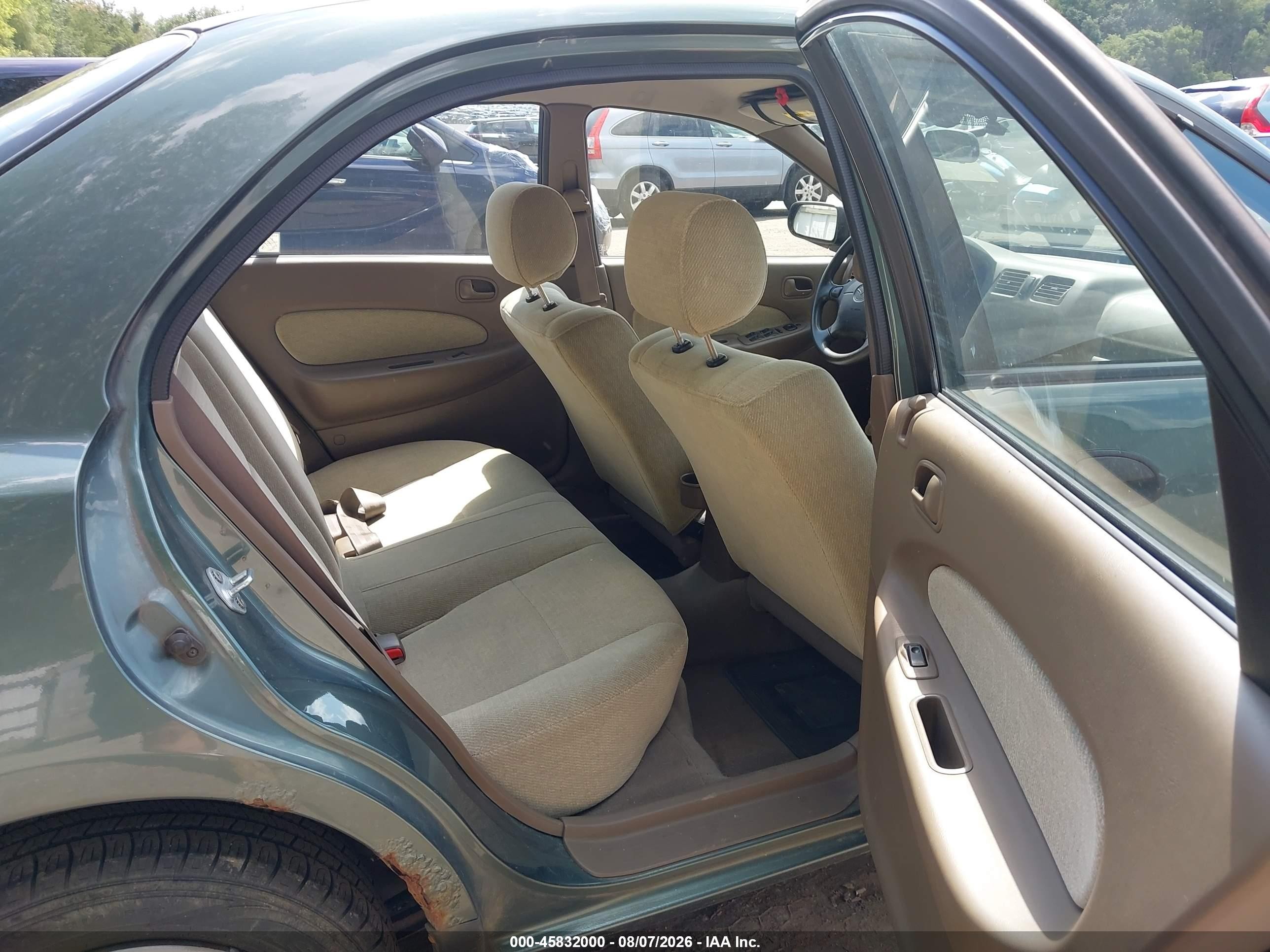 1998 Mazda Protege Dx/lx Green vin: JM1BC1418W0225123
