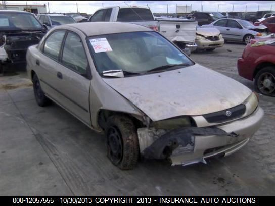 1998 Mazda Protege Dx vin: JM1BC141XW0190035