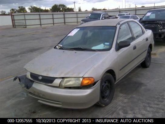 1998 Mazda Protege Dx vin: JM1BC141XW0190035