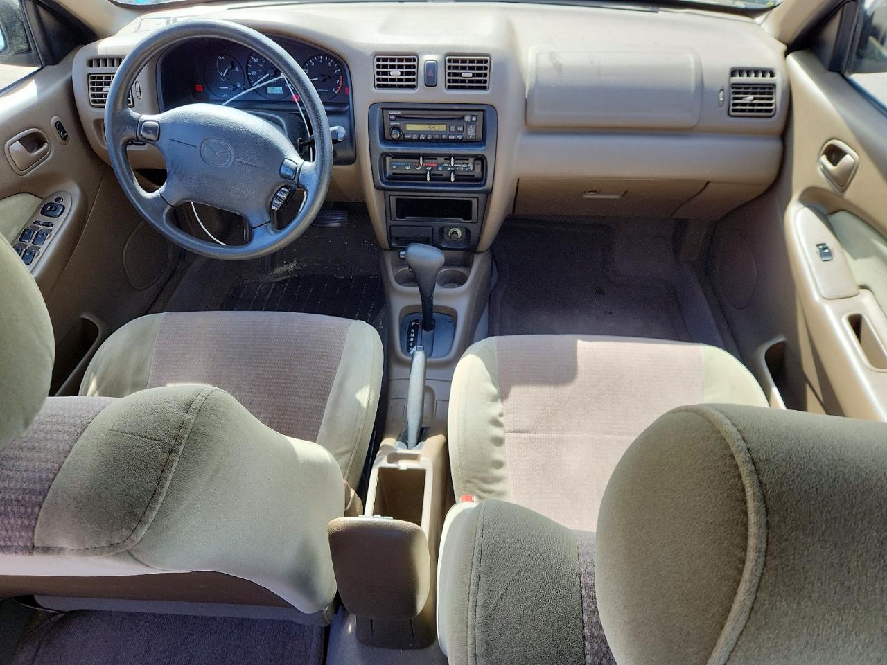 1998 Mazda Protege Lx Gold vin: JM1BC1424W0219229