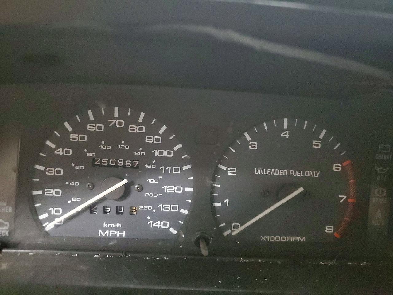 1993 Mazda Protege Dx Красный vin: JM1BG2241P0564640