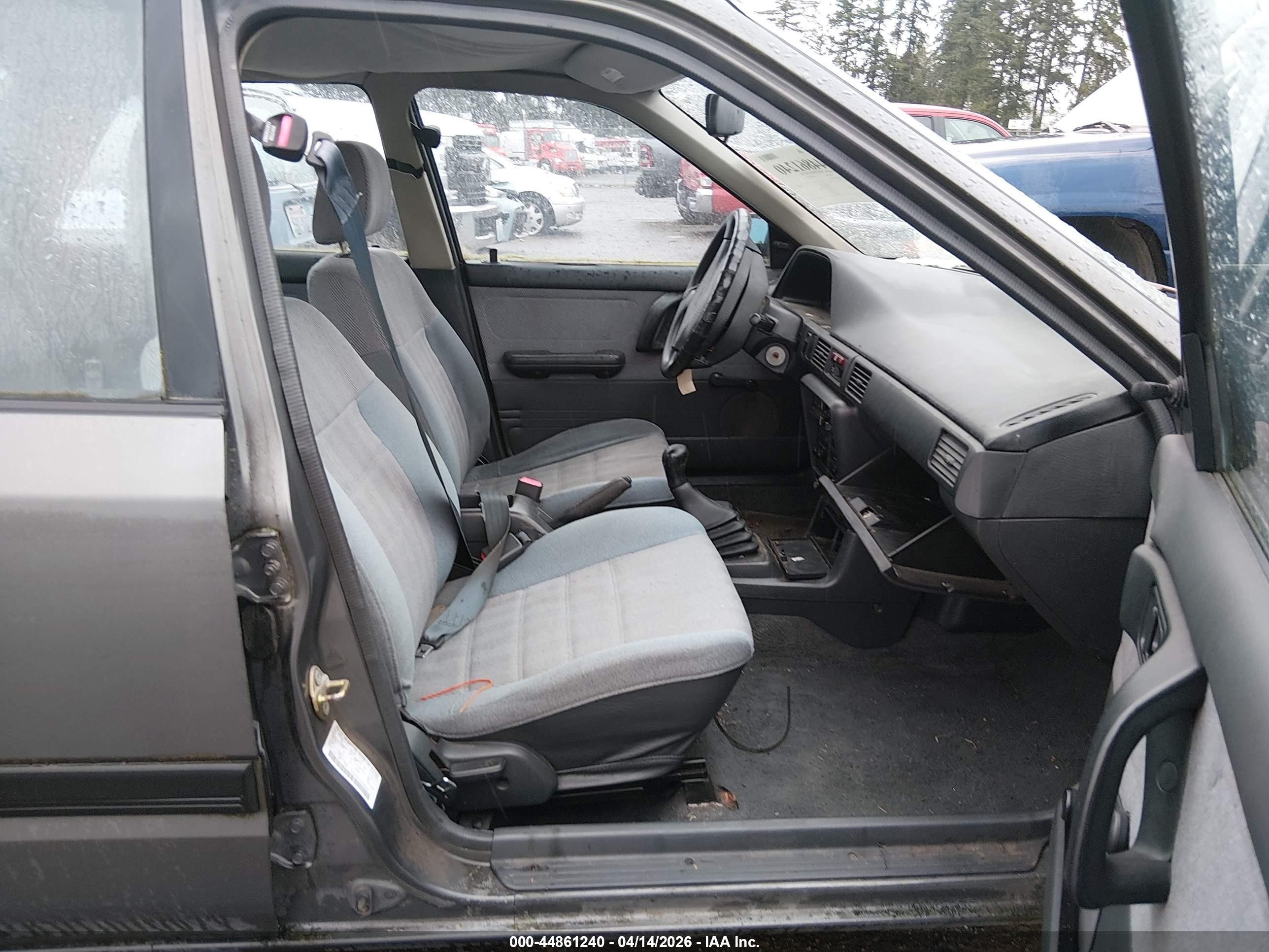 1993 Mazda Protege Dx Black vin: JM1BG2241P0655441