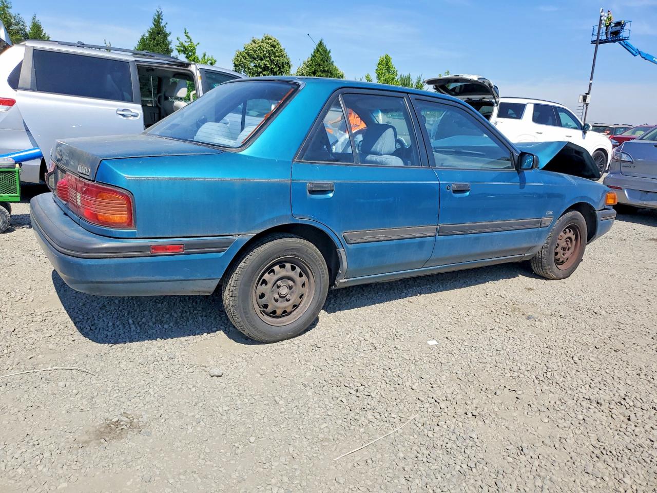 1994 Mazda Protege Dx Teal vin: JM1BG2244R0736467