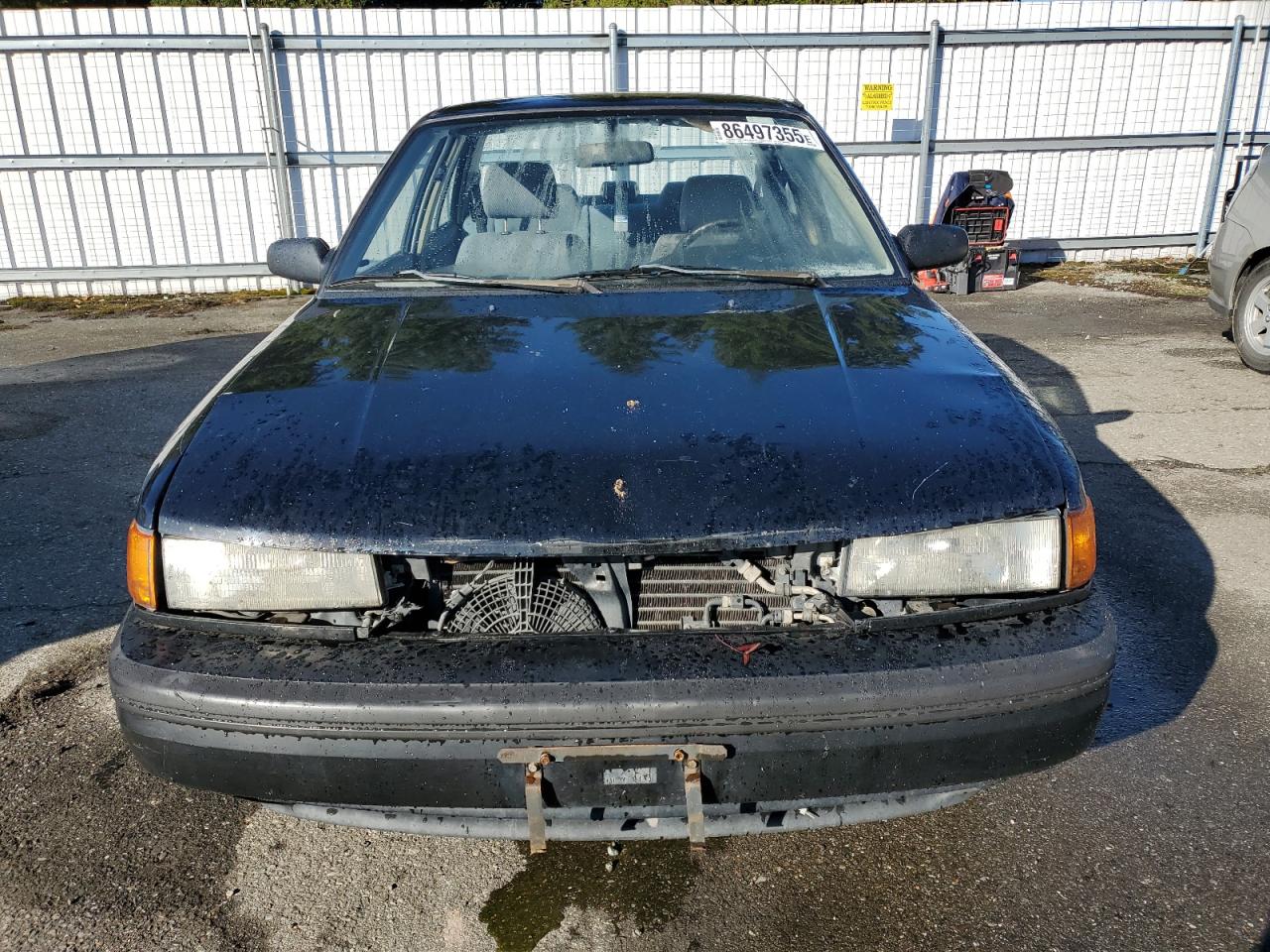 1993 Mazda Protege Dx Black vin: JM1BG2248P0655646