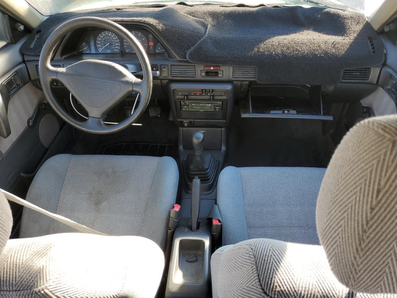 1993 Mazda Protege Dx Black vin: JM1BG2248P0655646