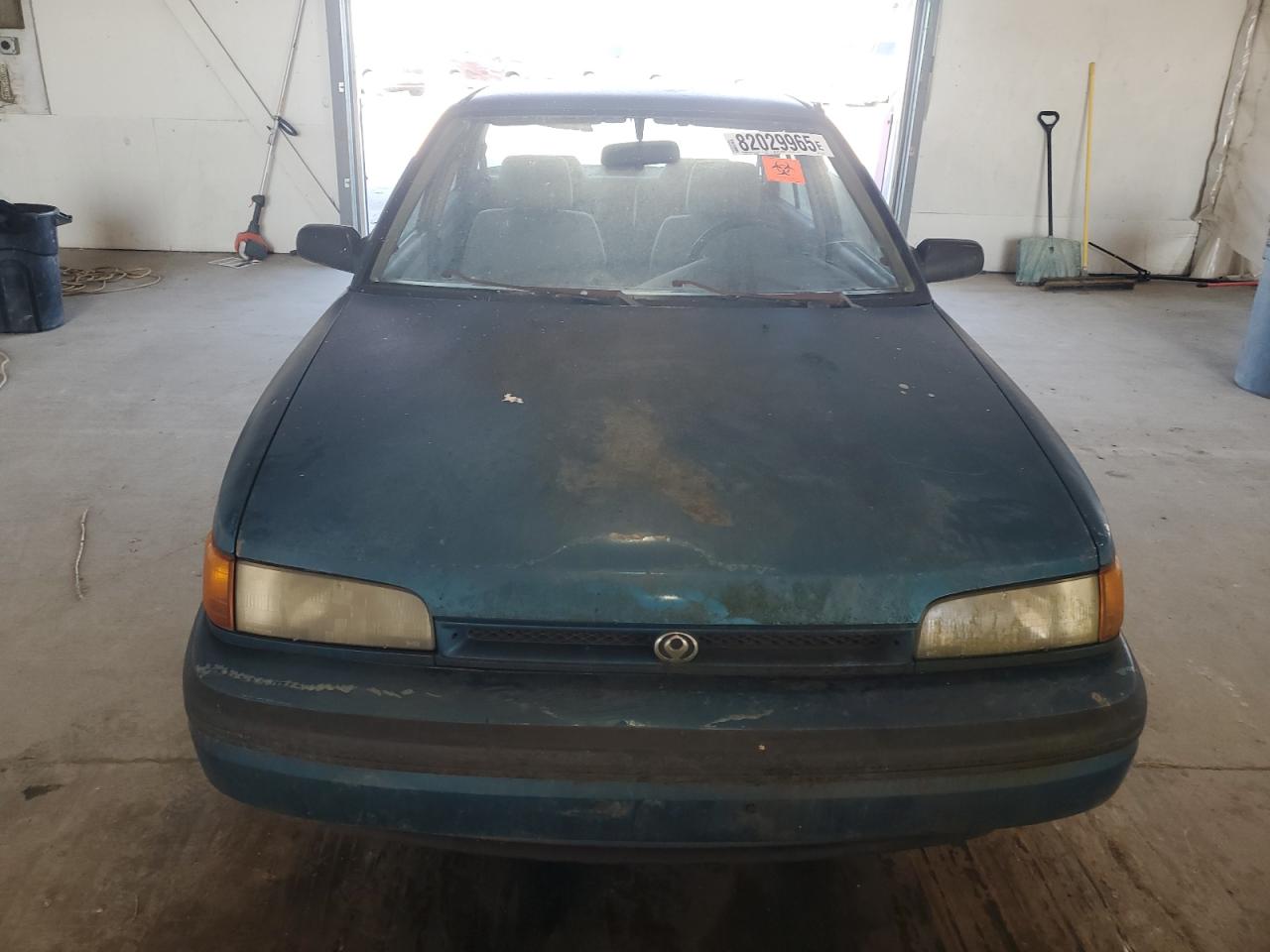 1994 Mazda Protege Dx Green vin: JM1BG2248R0778768