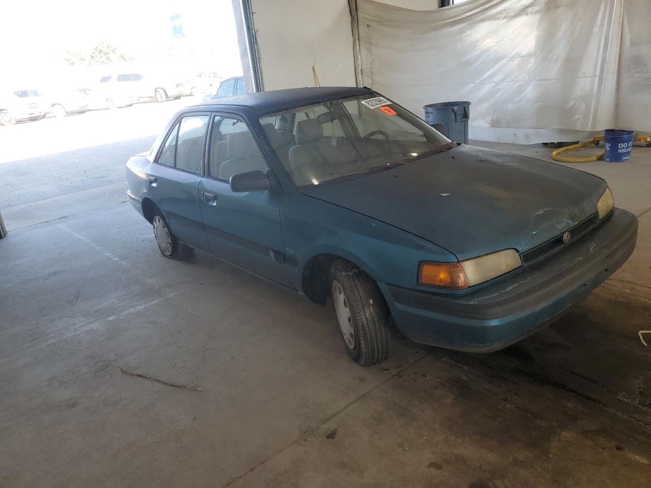 1994 Mazda Protege Dx Green vin: JM1BG2248R0778768