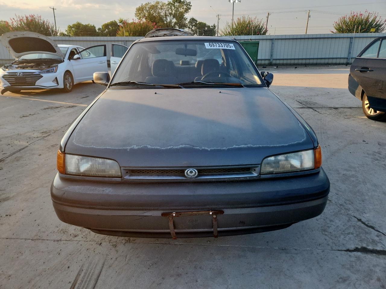 1994 Mazda Protege Lx Gray vin: JM1BG2265R0782553