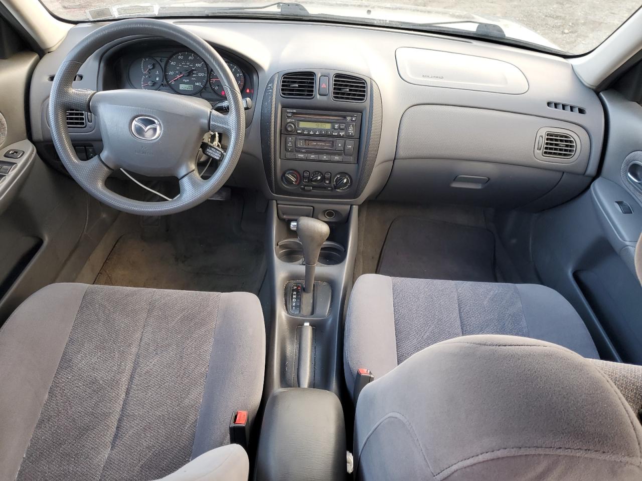 2000 Mazda Protege Es Green vin: JM1BJ2210Y0276679
