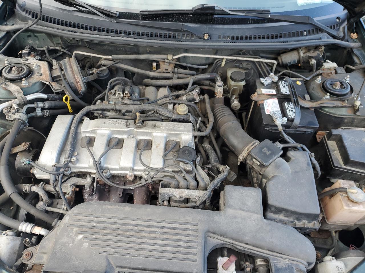 2000 Mazda Protege Es Green vin: JM1BJ2210Y0276679