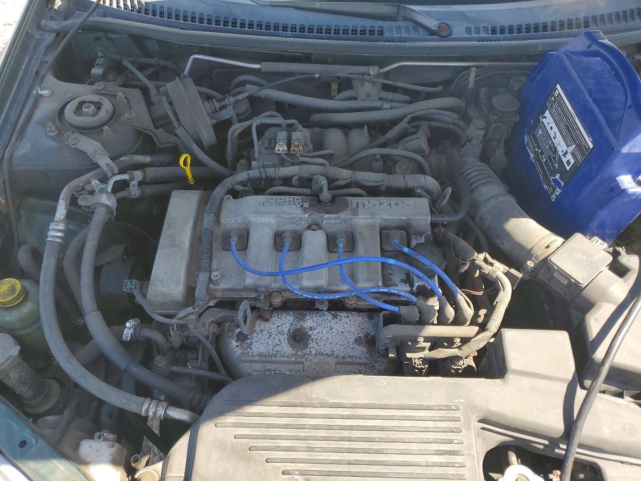 2000 Mazda Protege Es Green vin: JM1BJ2211Y0266209