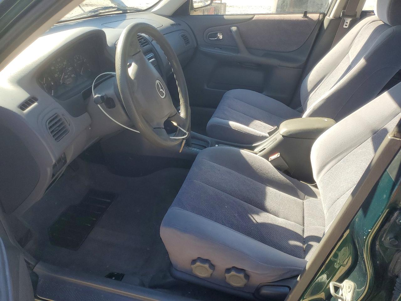 2000 Mazda Protege Es Green vin: JM1BJ2217Y0258342