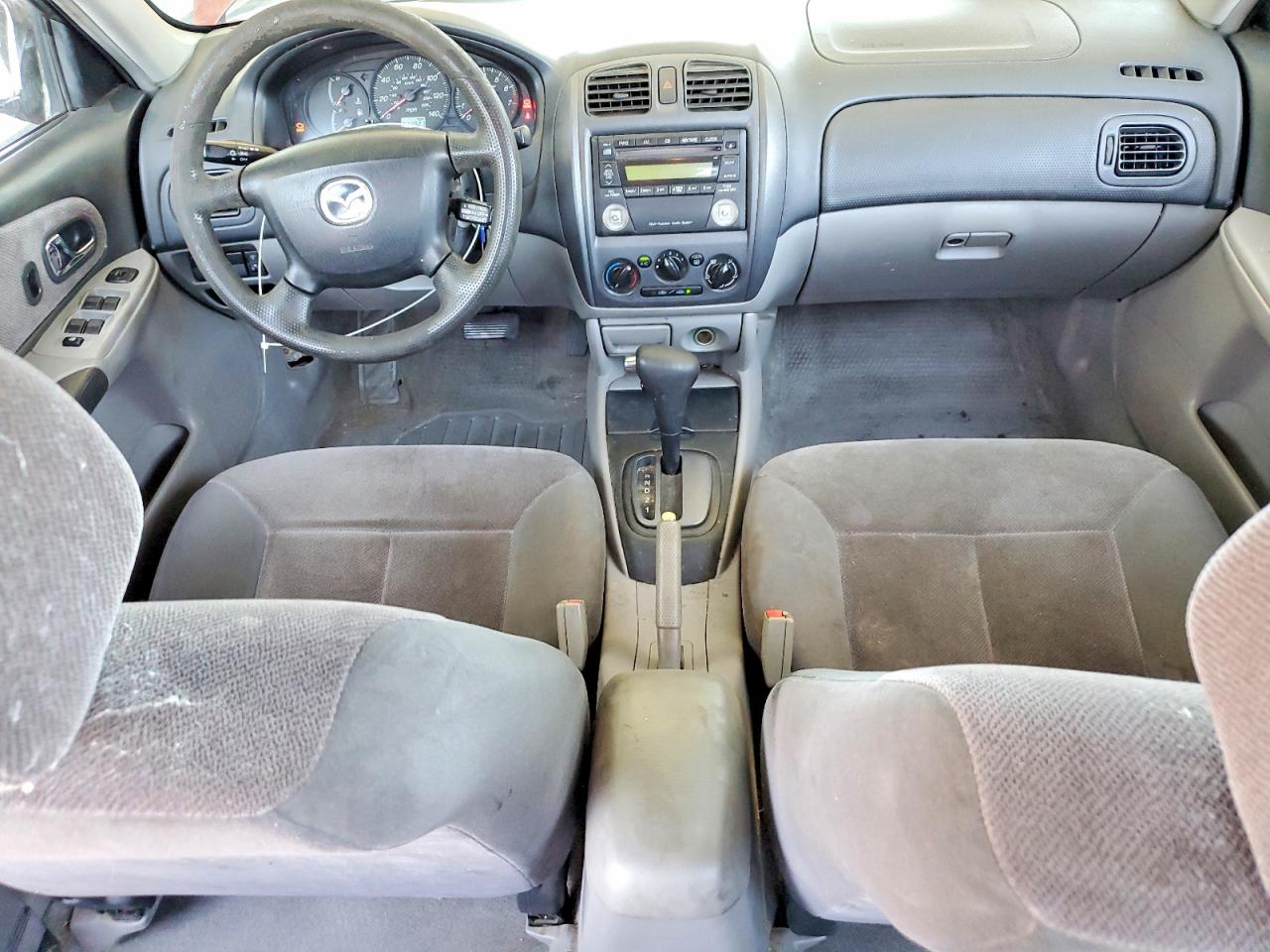 2001 Mazda Protege Dx Red vin: JM1BJ222010441449