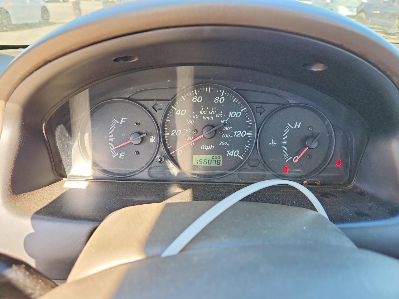 2001 Mazda Protege Dx Gray vin: JM1BJ222010444965