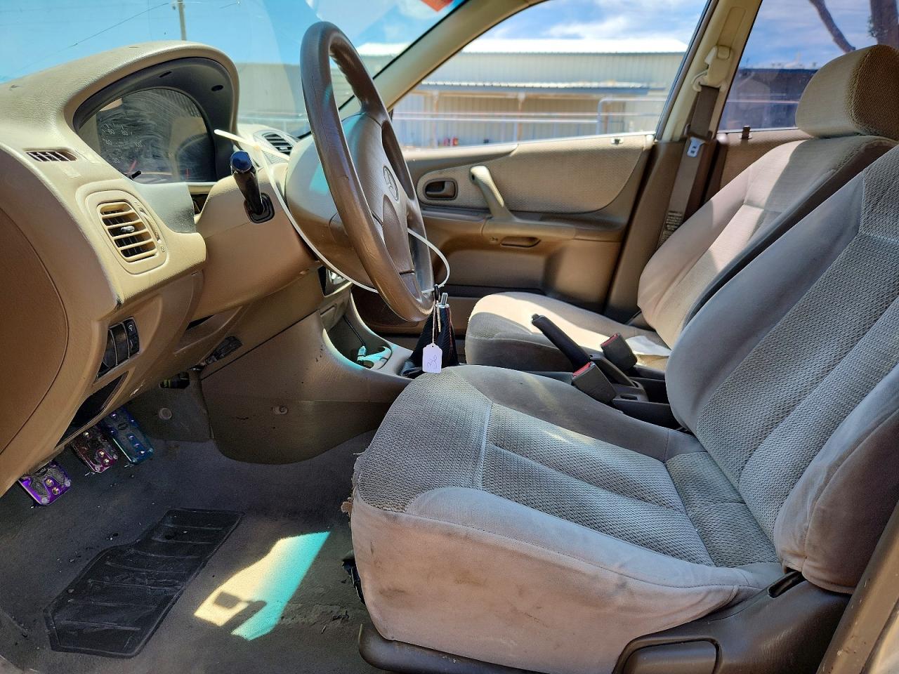 1999 Mazda Protege Dx Золотой vin: JM1BJ2220X0179909