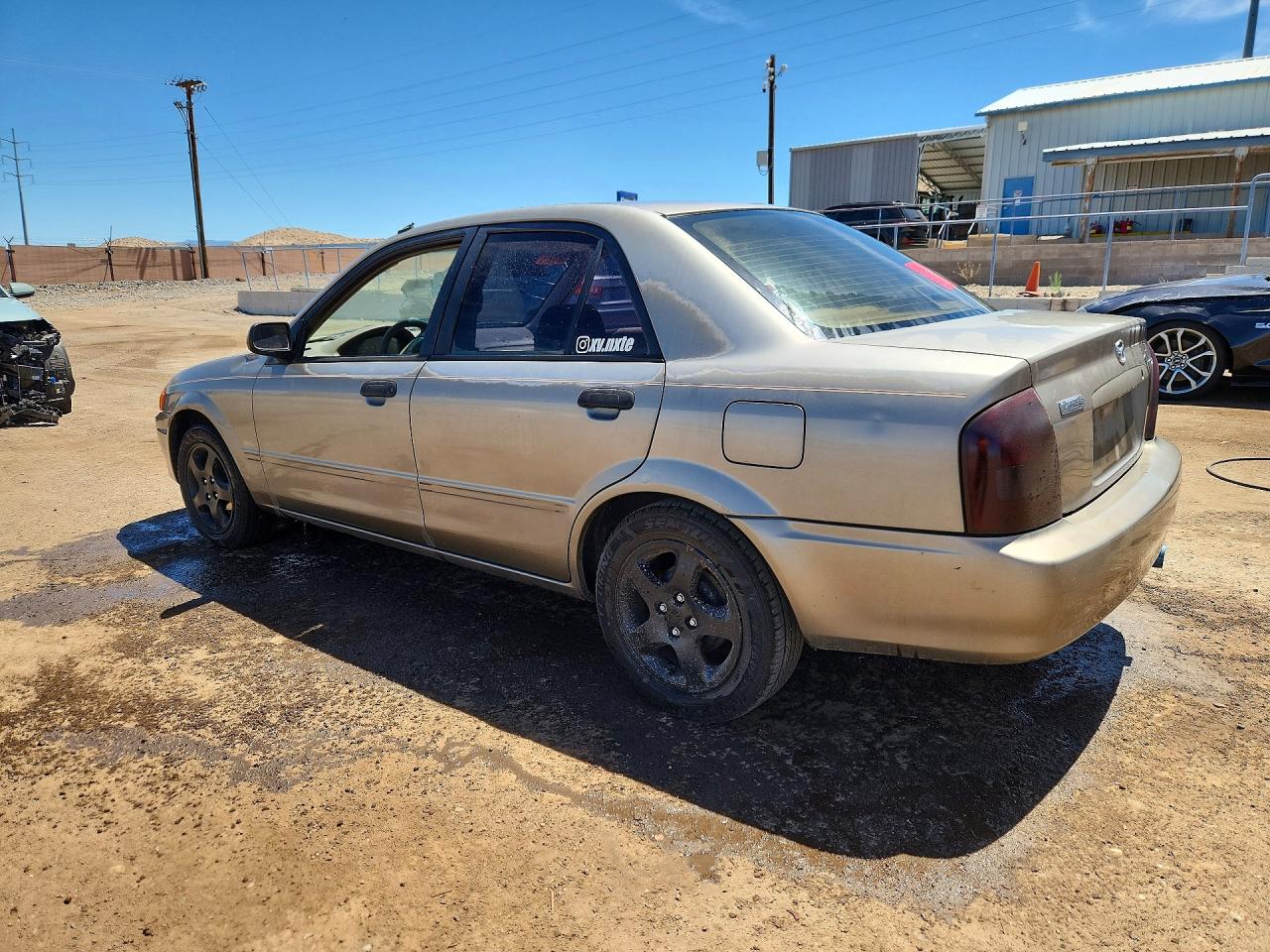 1999 Mazda Protege Dx Золотой vin: JM1BJ2220X0179909