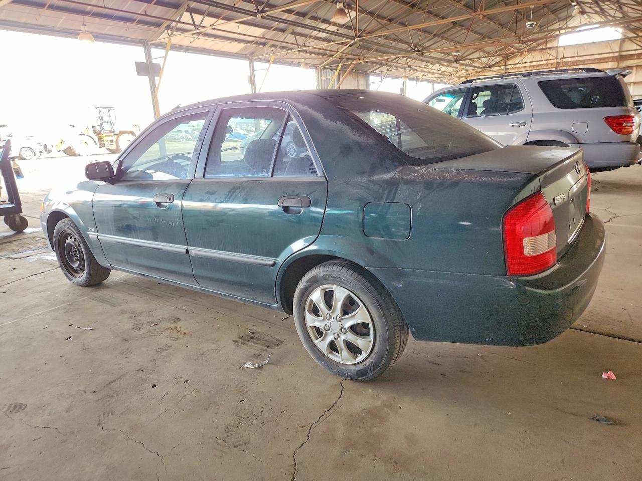 2007 Mazda Protege Green vin: JM1BJ2220Y0304795
