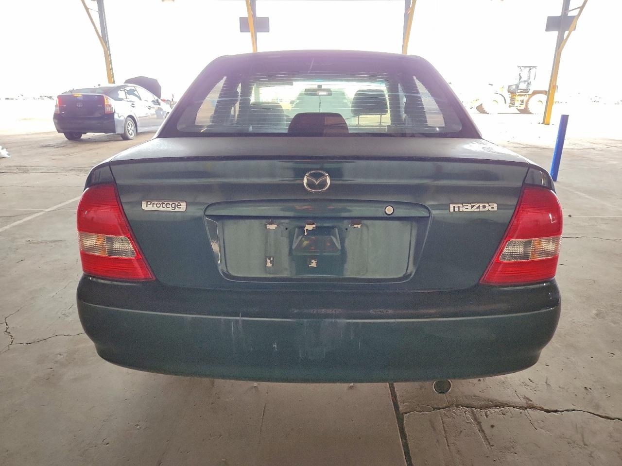 2007 Mazda Protege Green vin: JM1BJ2220Y0304795