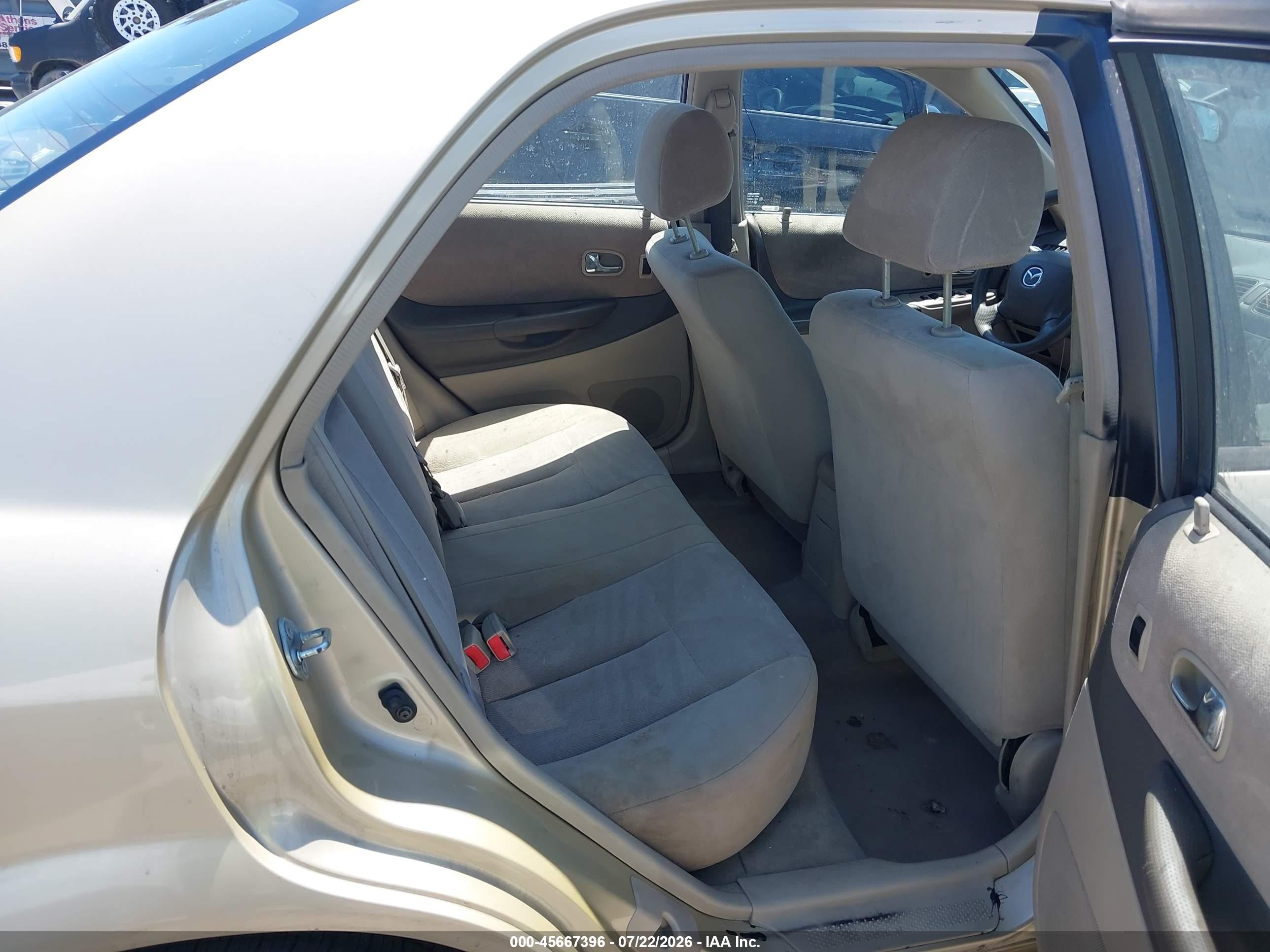 2001 Mazda Protege Dx/lx Gold vin: JM1BJ222110424014