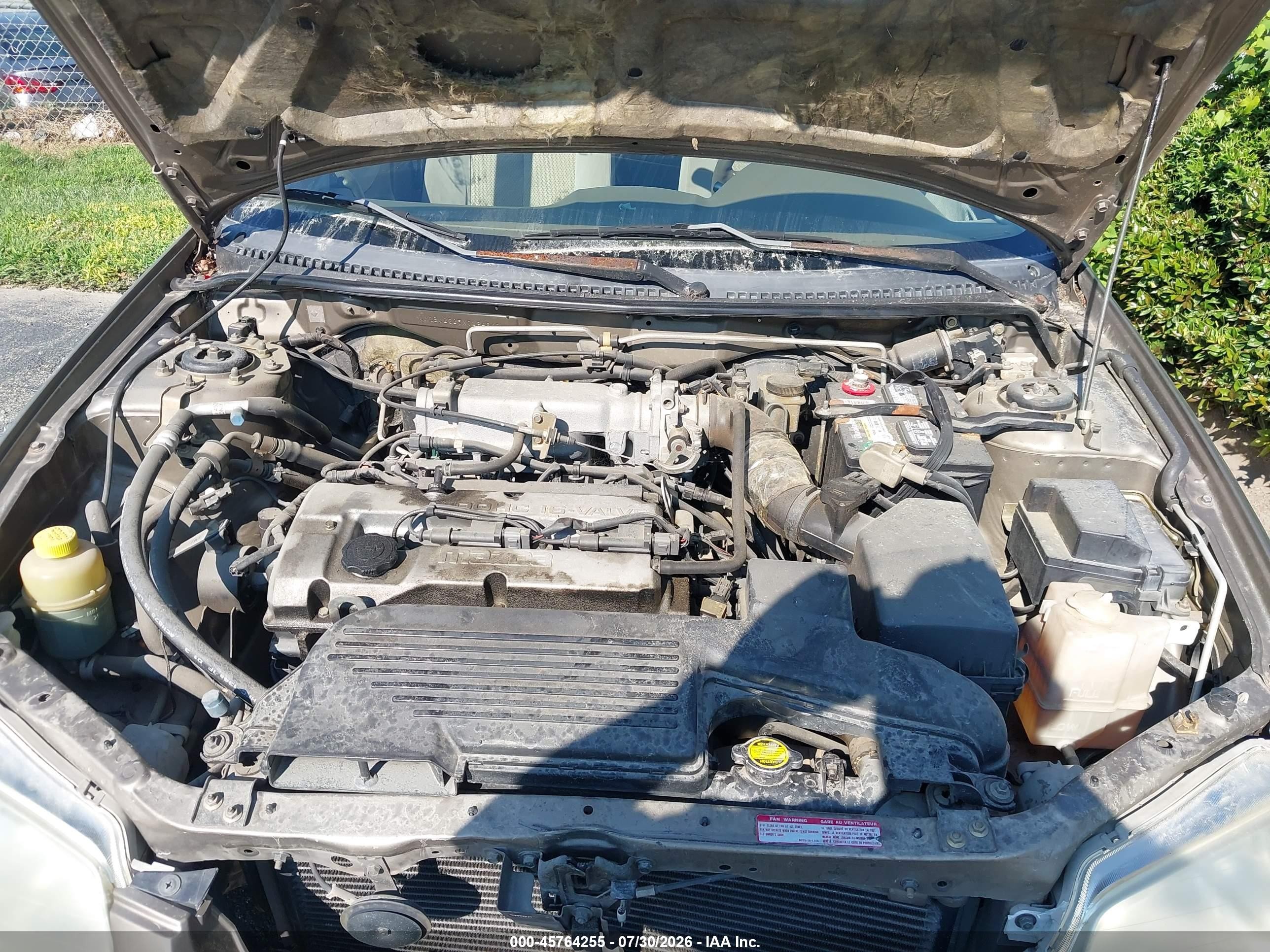 1999 Mazda Protege Dx/lx Brown vin: JM1BJ2223X0194842